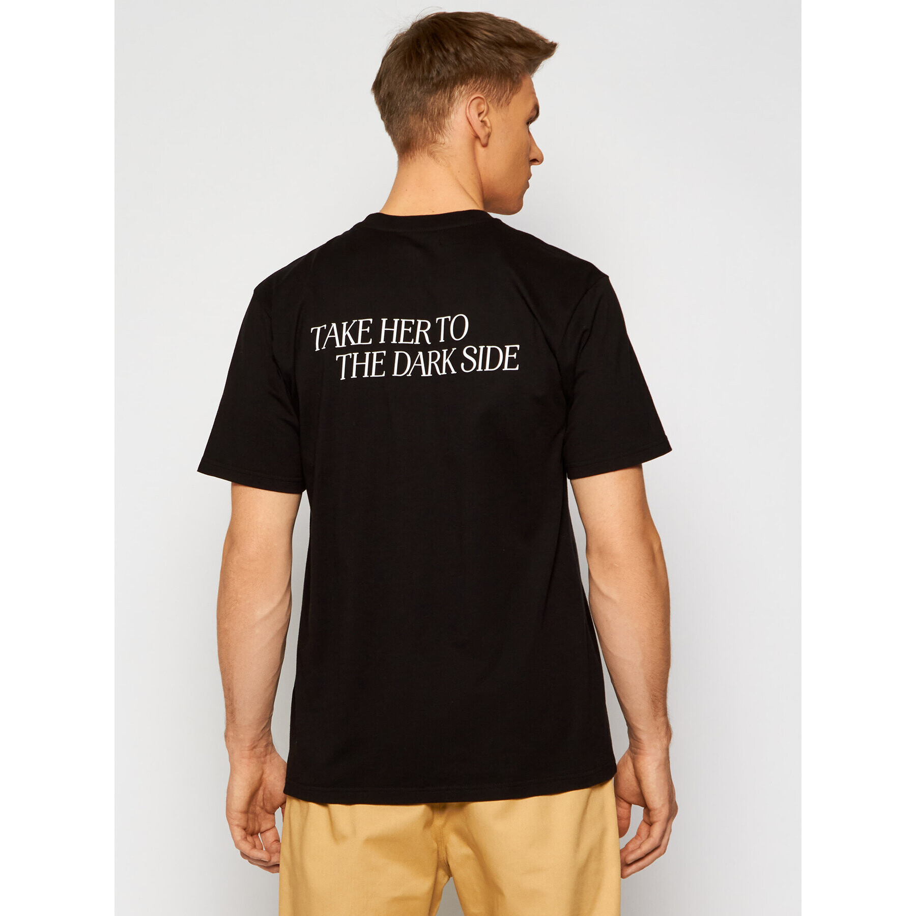 Local Heroes Тишърт Dark Side SS21T0064 Черен Regular Fit - Pepit.bg