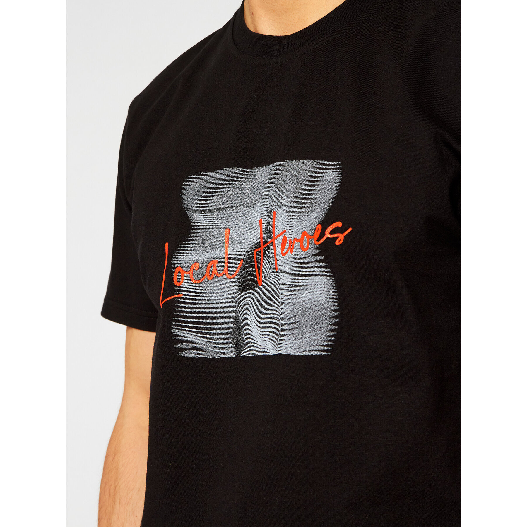 Local Heroes Тишърт Dark Side SS21T0064 Черен Regular Fit - Pepit.bg