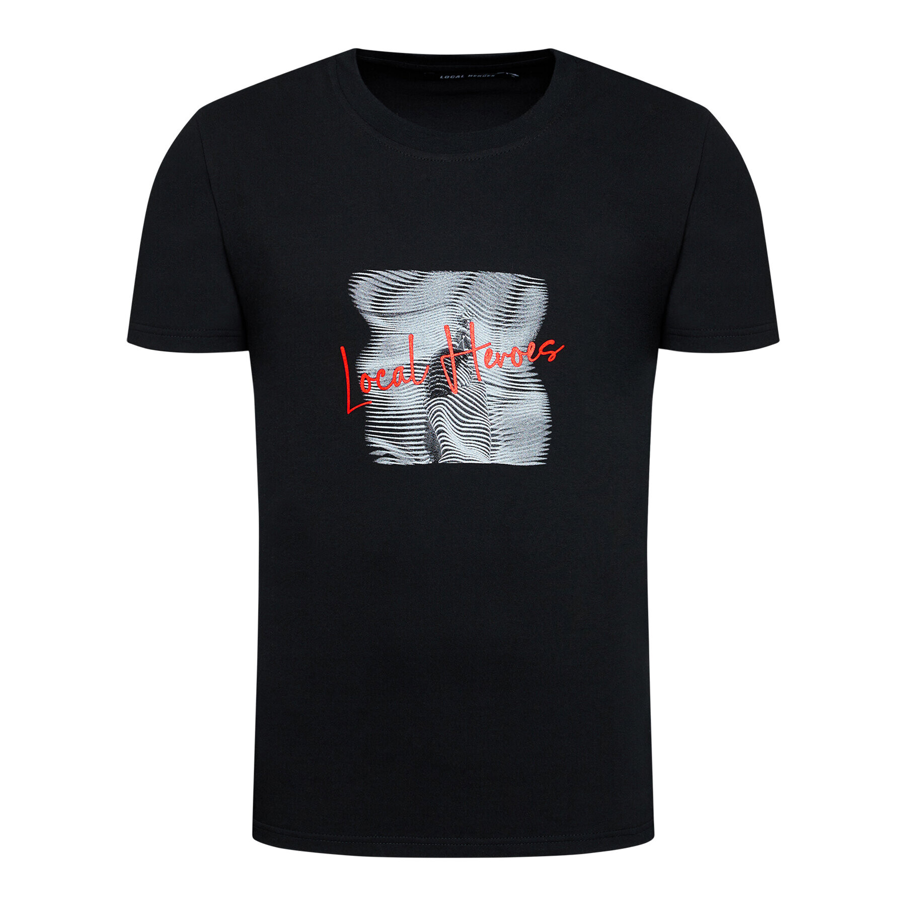Local Heroes Тишърт Dark Side SS21T0064 Черен Regular Fit - Pepit.bg