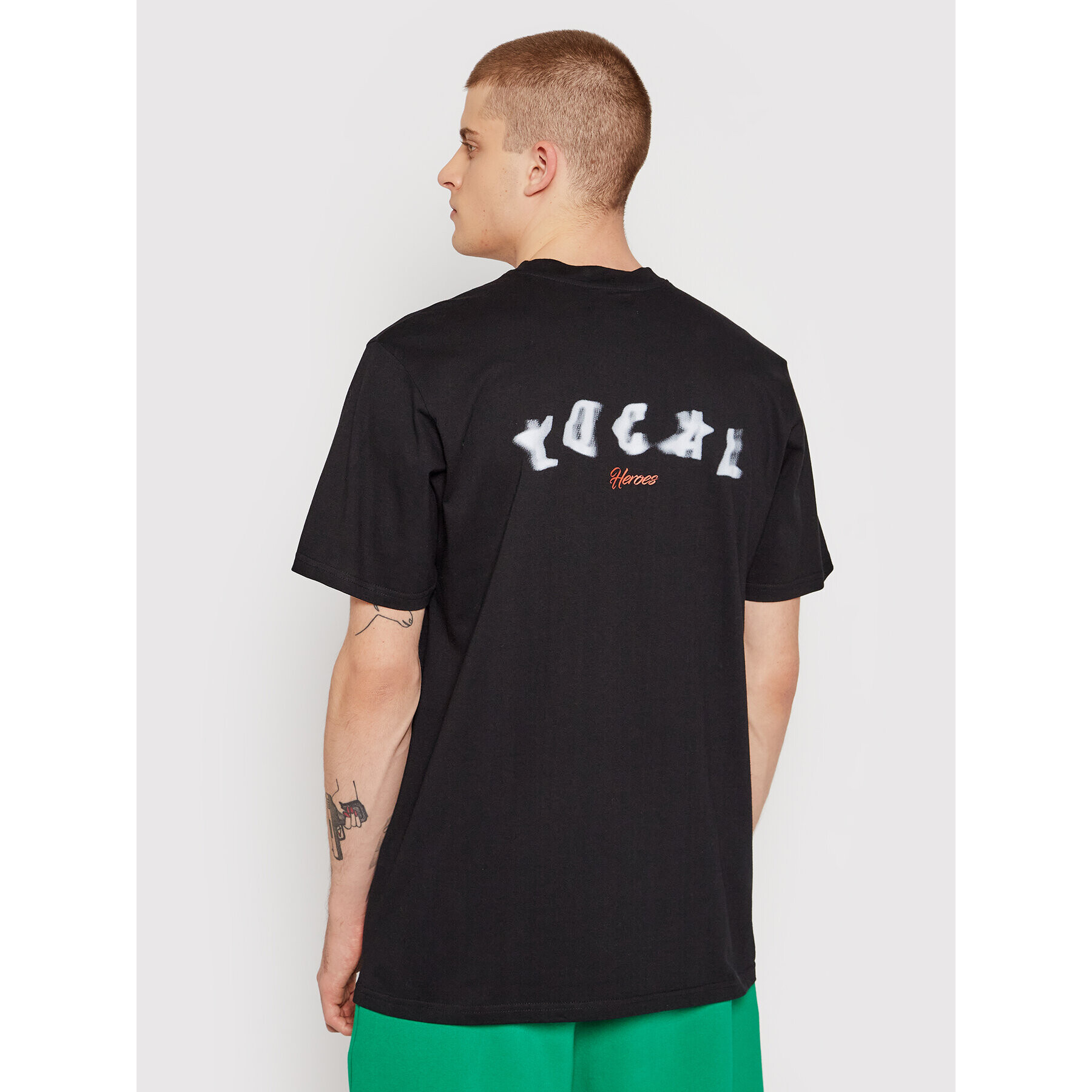 Local Heroes Тишърт Dazed AW21T0108 Черен Regular Fit - Pepit.bg