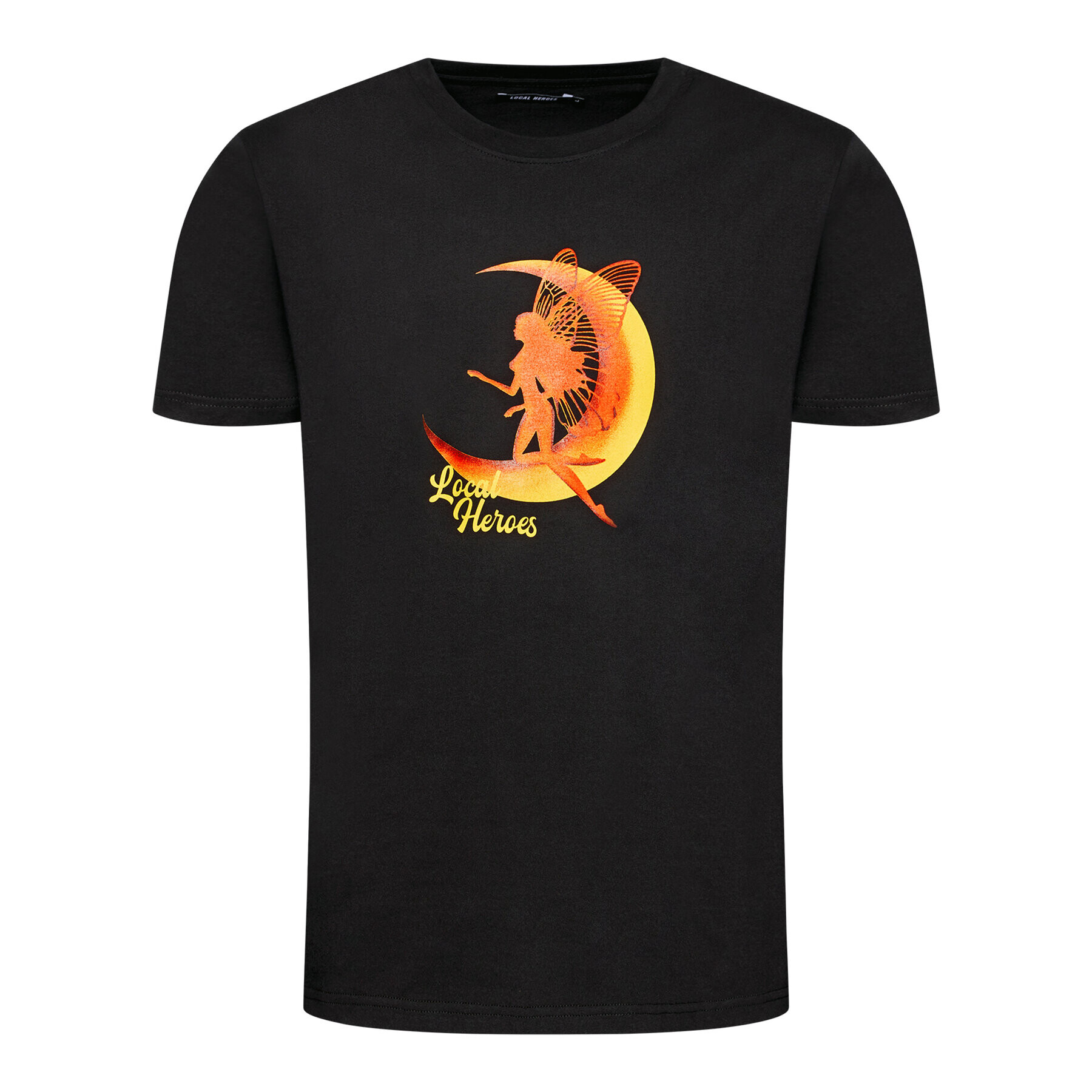 Local Heroes Тишърт Magic Hell Off AW21T0089 Черен Regular Fit - Pepit.bg