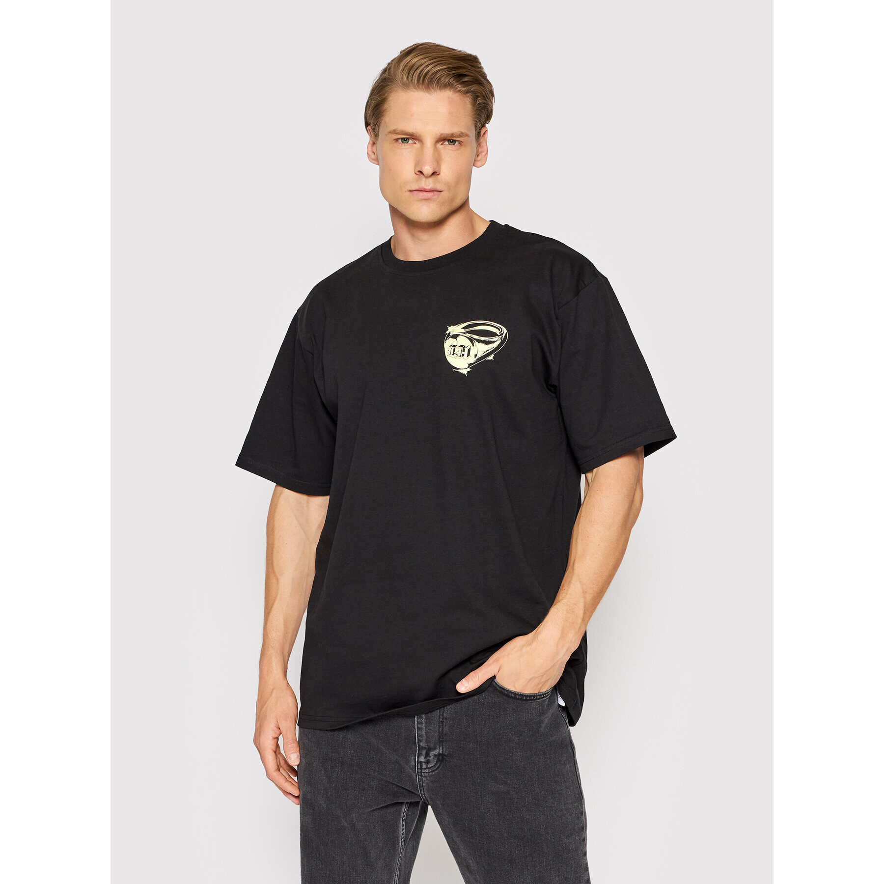 Local Heroes Тишърт One And Only SS22T0054 Черен Oversize - Pepit.bg