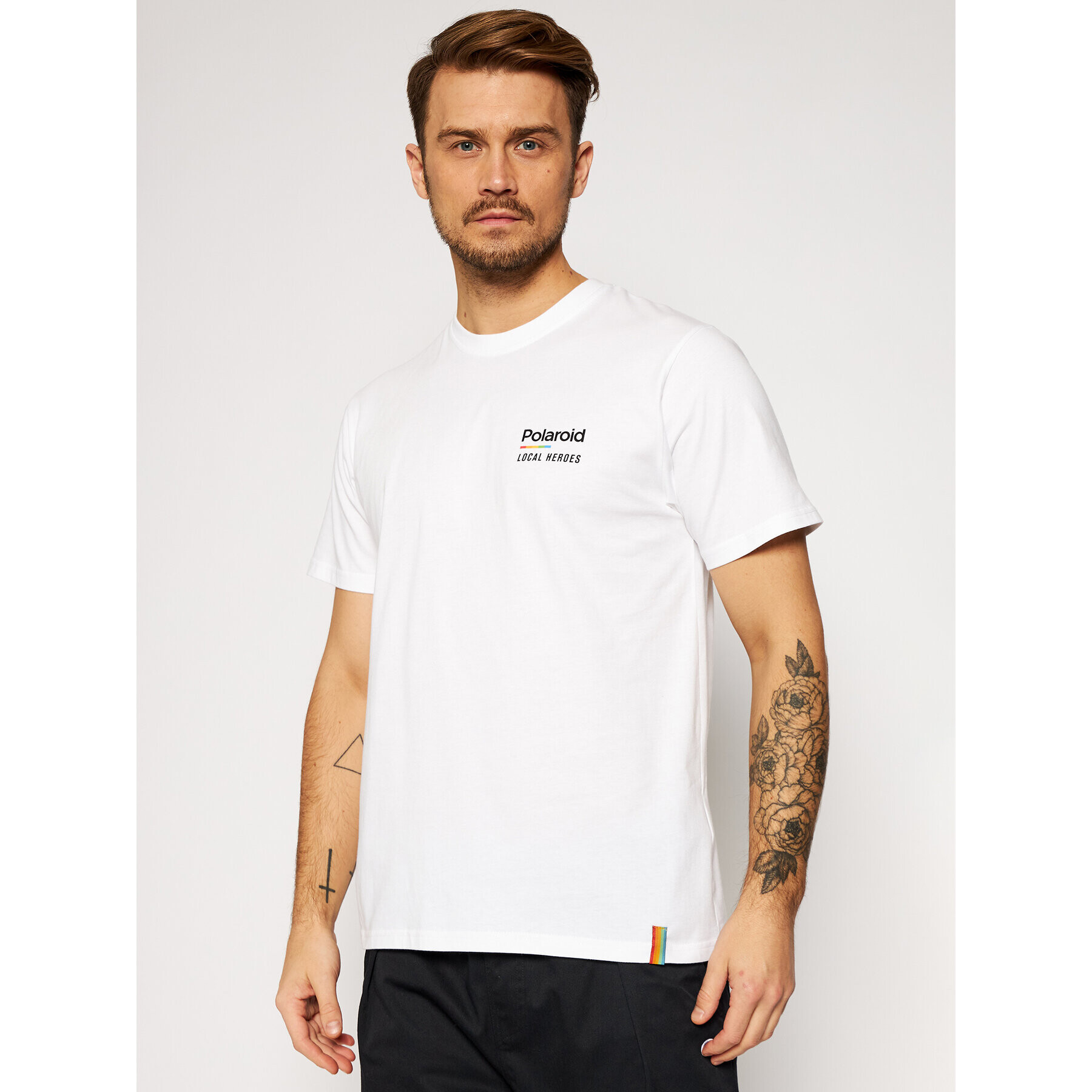 Local Heroes Тишърт Ribbon LHPLT0009 Бял Regular Fit - Pepit.bg