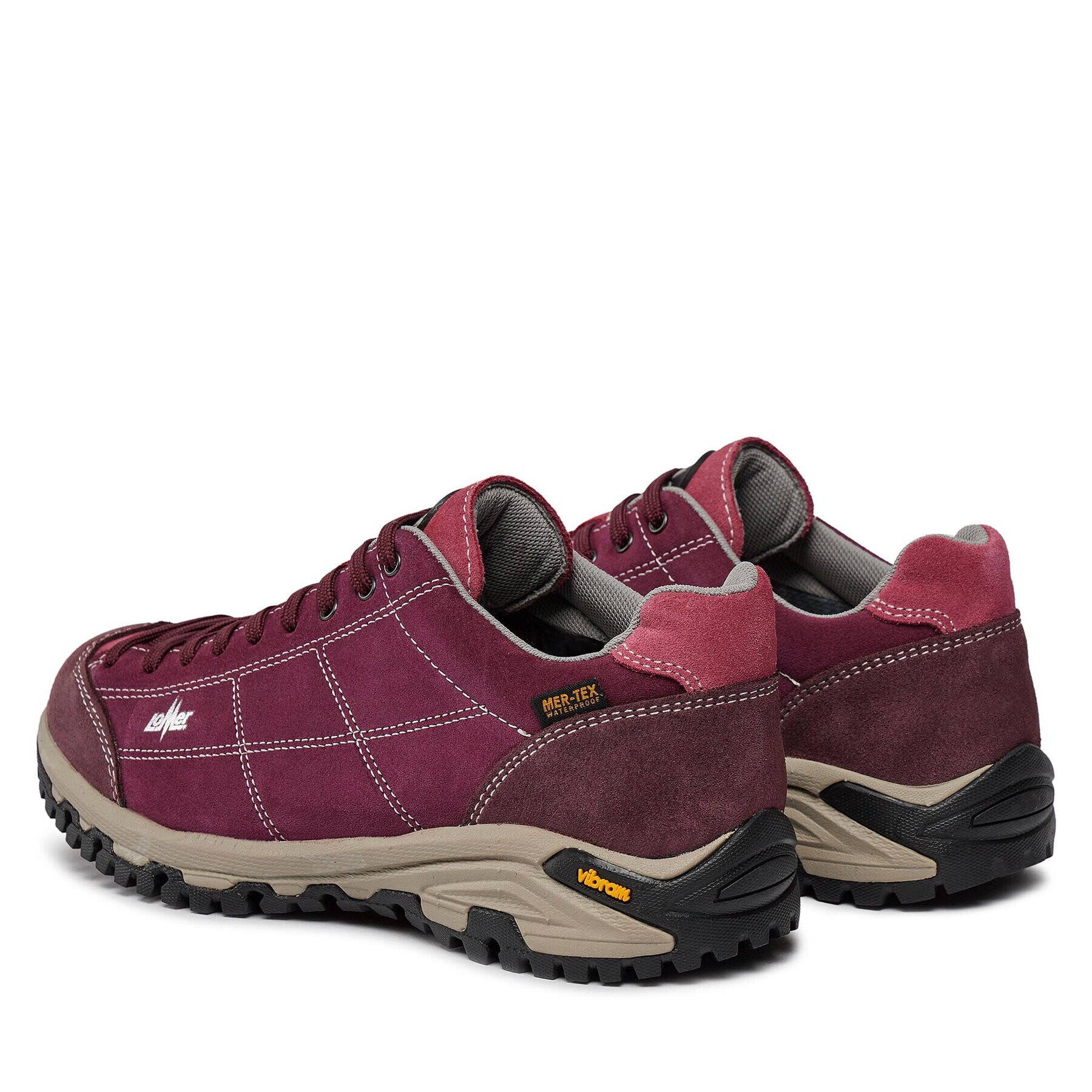 Lomer Туристически Maipos Mtx Suede Бордо - Pepit.bg