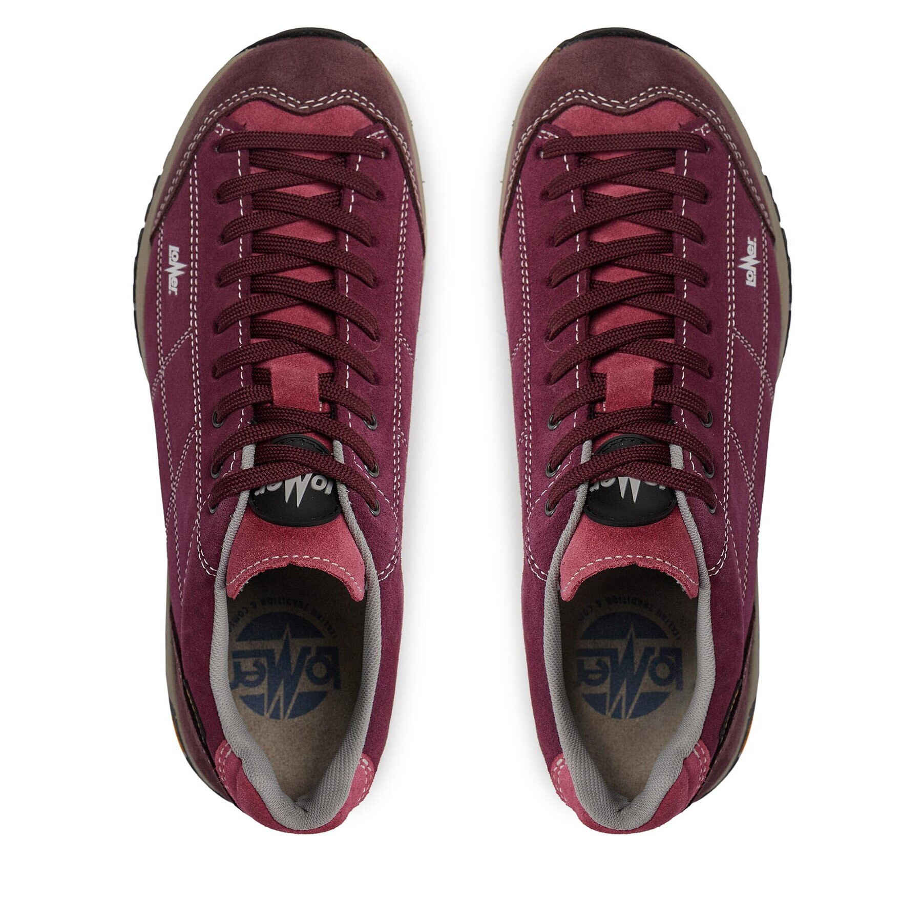 Lomer Туристически Maipos Mtx Suede Бордо - Pepit.bg
