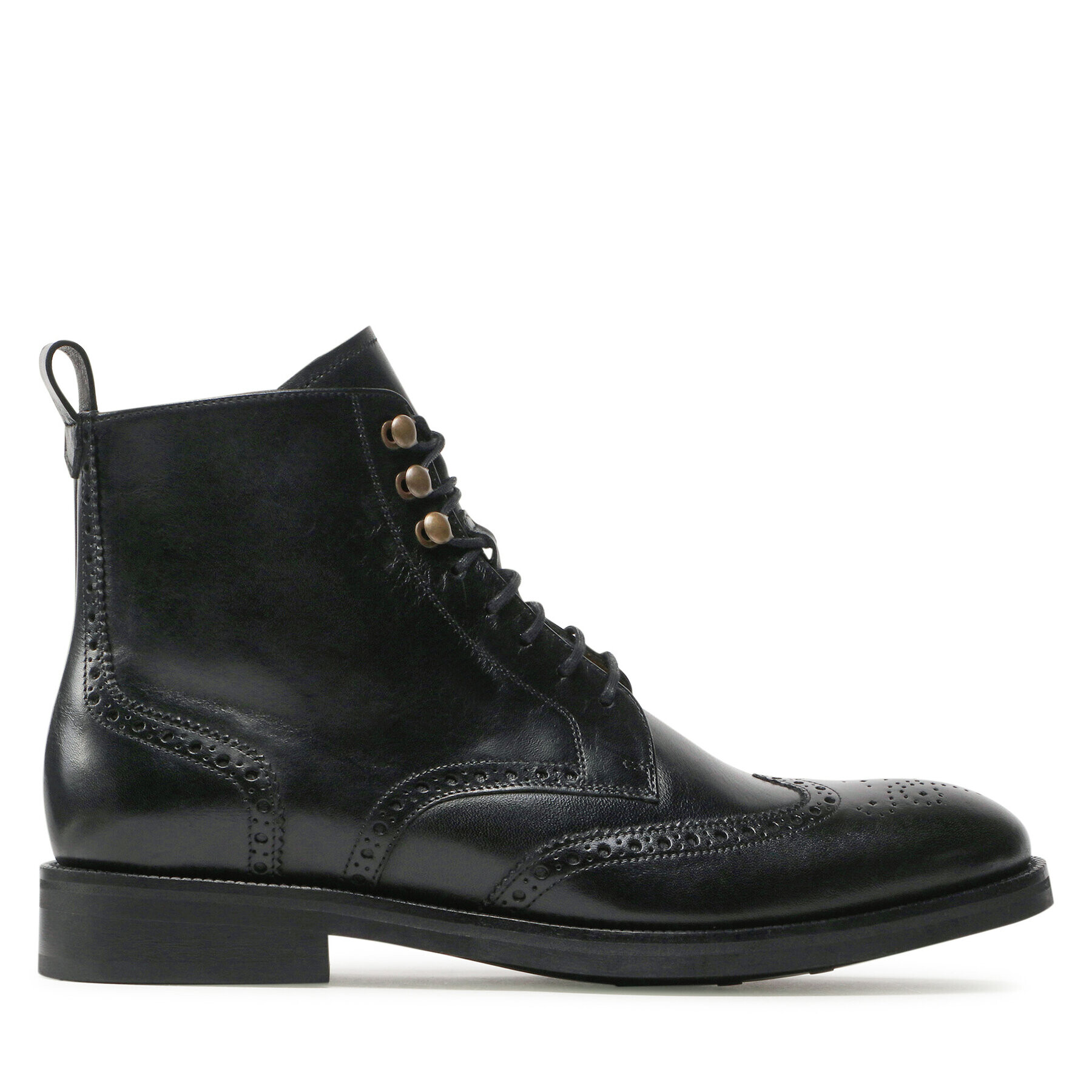Lord Premium Ботуши Boots Brogues 5601 Черен - Pepit.bg