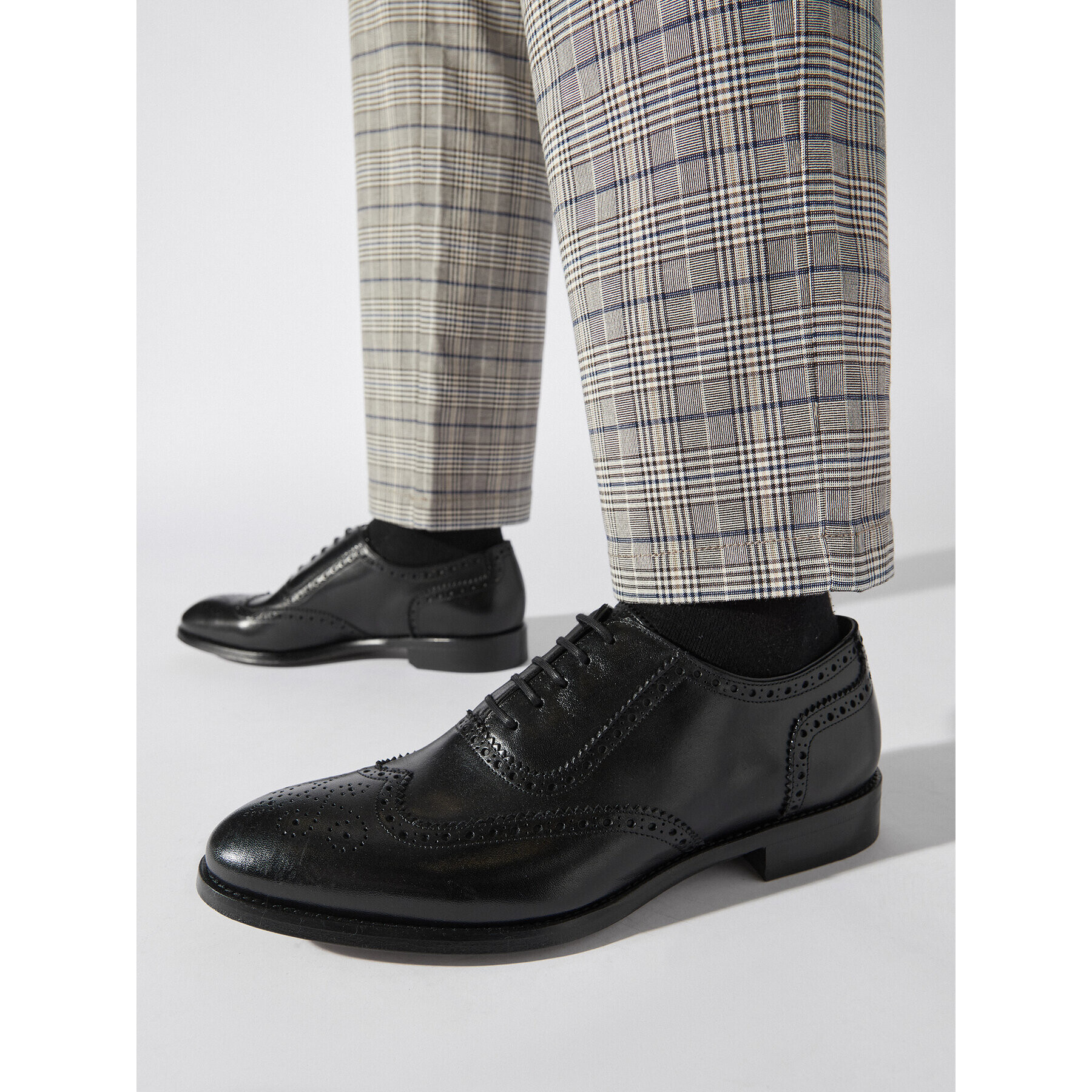 Lord Premium Обувки Brogues 5501 Черен - Pepit.bg