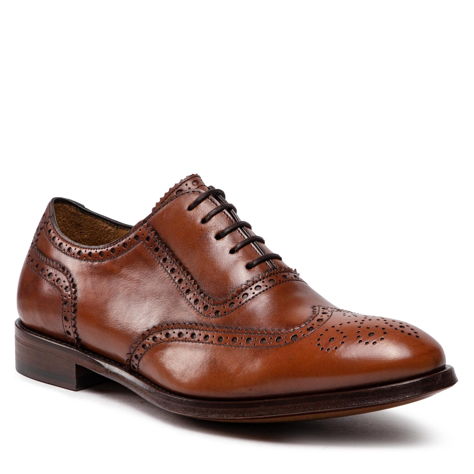 Lord Premium Обувки Brogues 5501 Кафяв - Pepit.bg