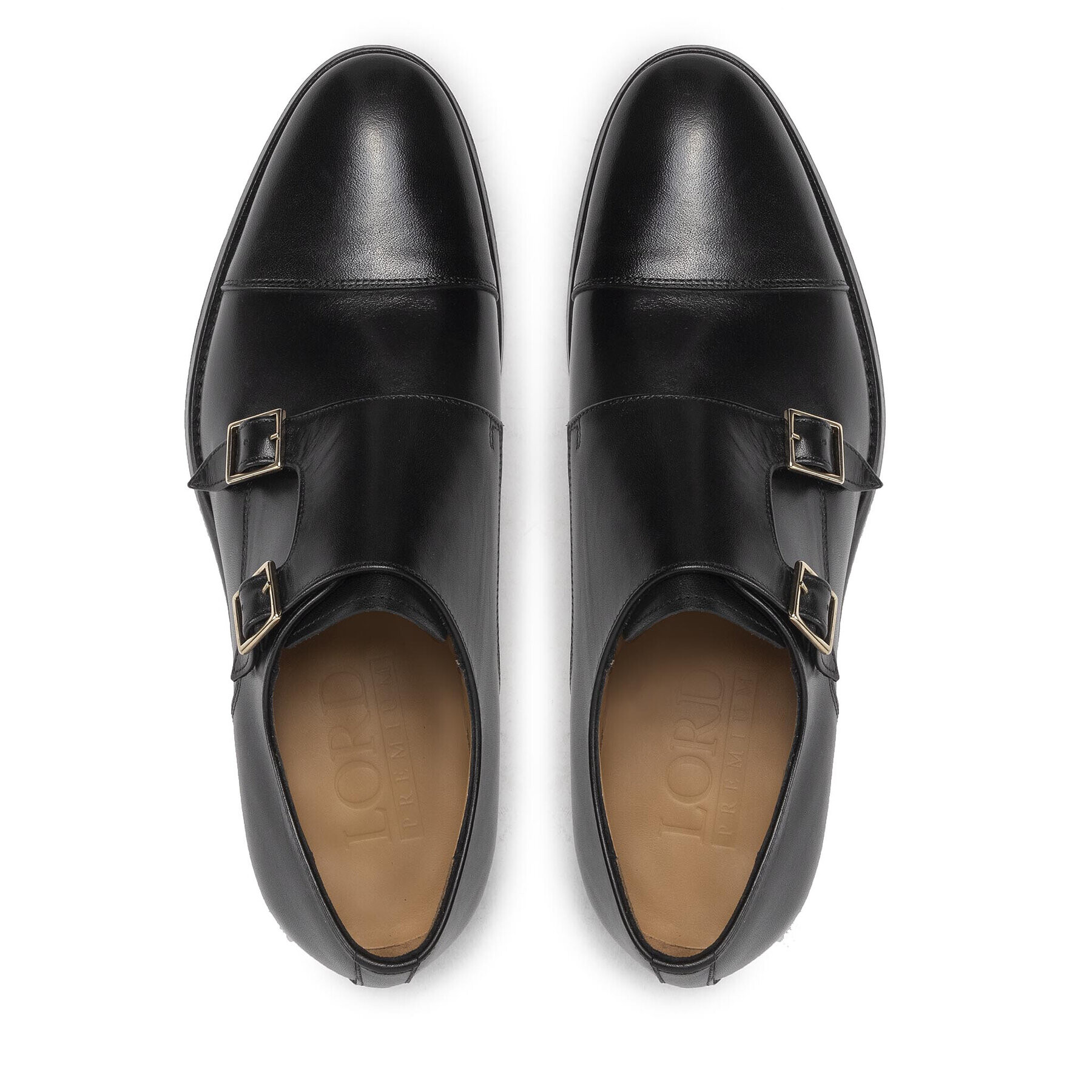 Lord Premium Обувки Double Monks 5502 Черен - Pepit.bg