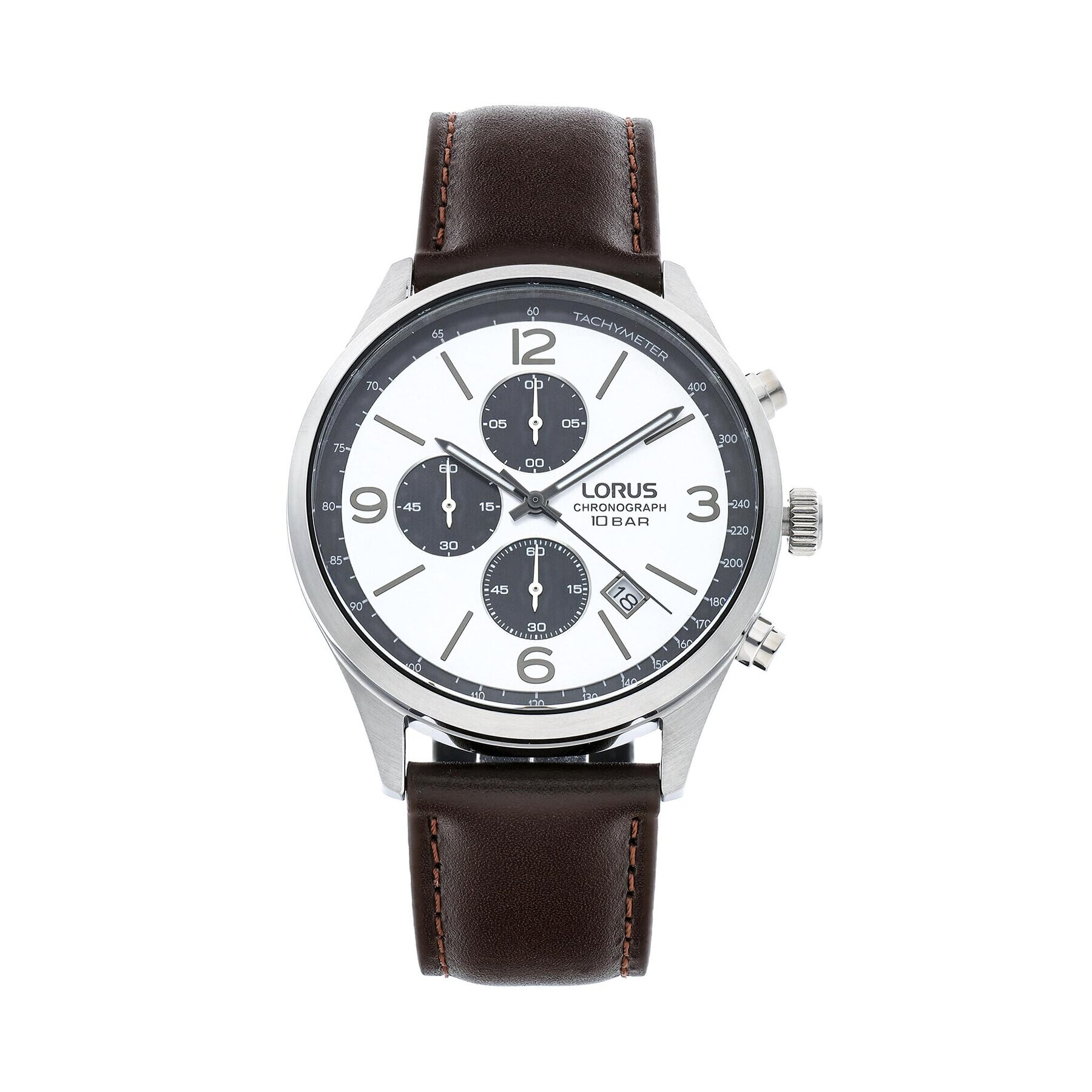 Lorus Часовник Classic Digital Chronograph RM321HX9 Кафяв - Pepit.bg