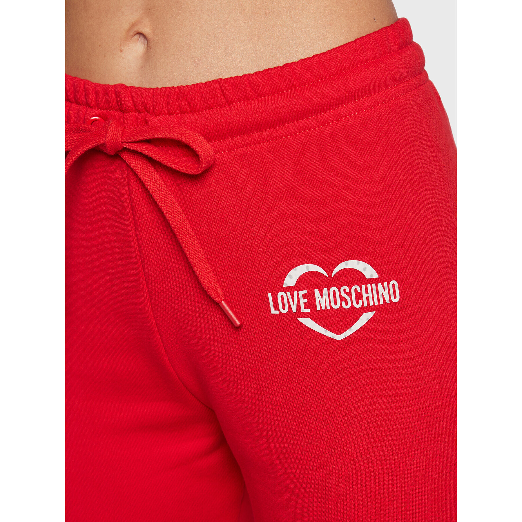 LOVE MOSCHINO Анцуг W002601M 4055 Червен Regular Fit - Pepit.bg