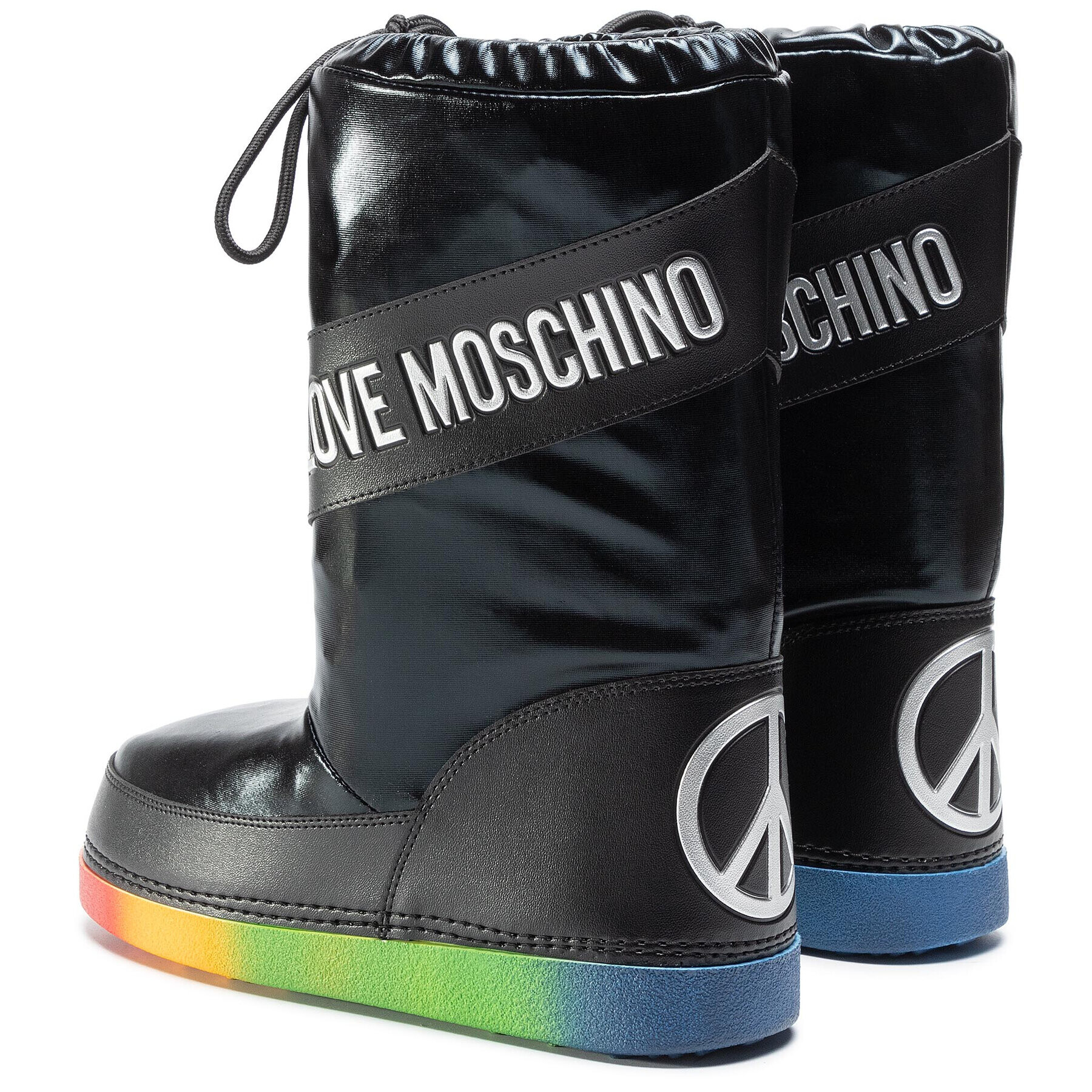 LOVE MOSCHINO Апрески JA24012G1BIX1000 Черен - Pepit.bg