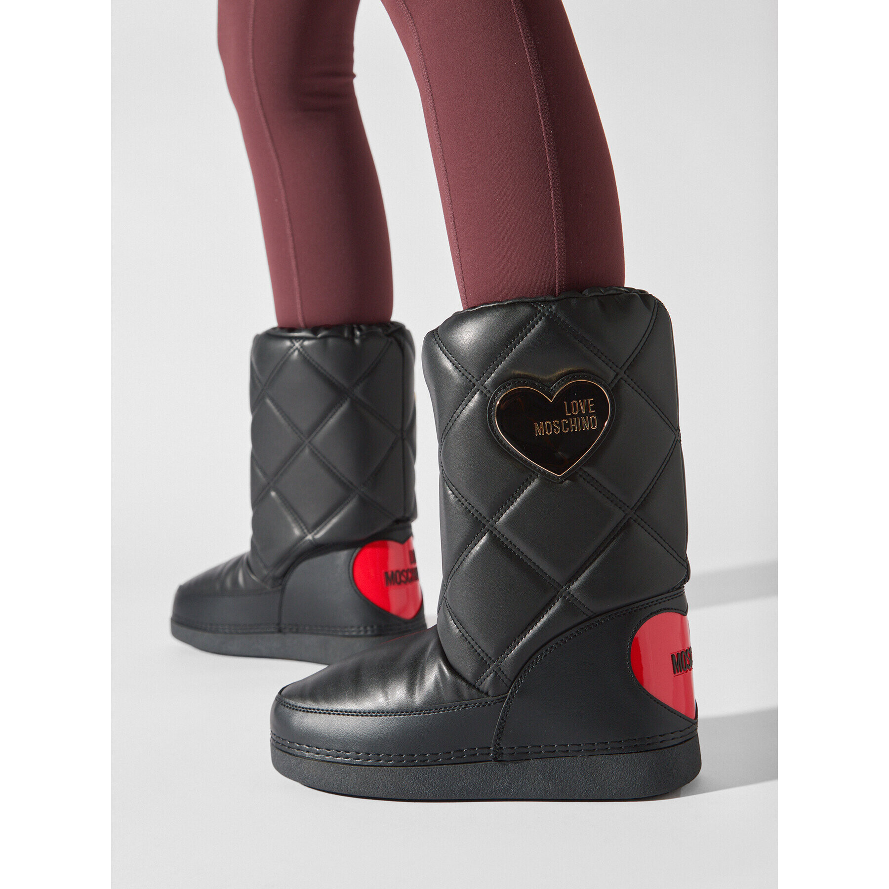 LOVE MOSCHINO Апрески JA24172G1HIT7000 Черен - Pepit.bg