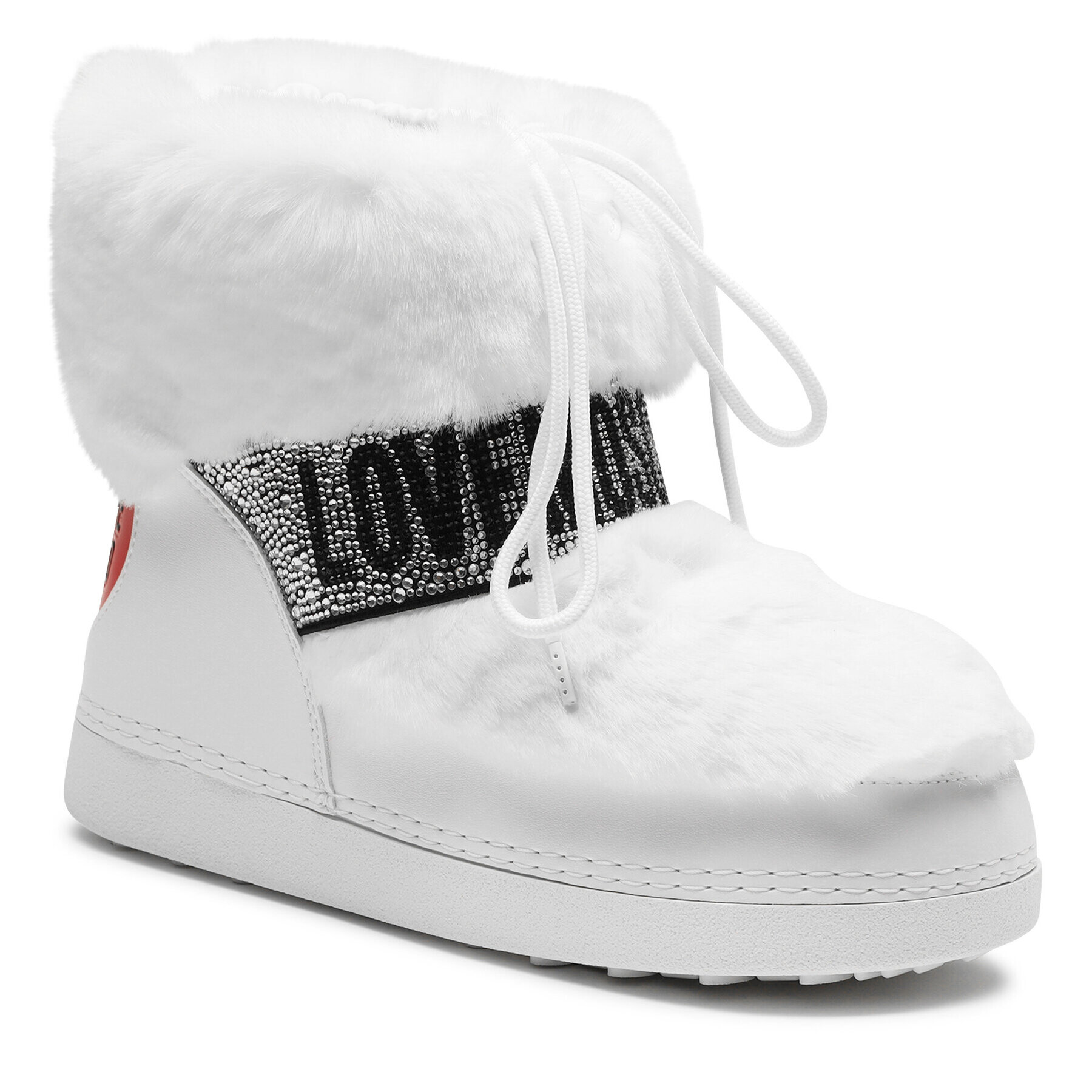 LOVE MOSCHINO Апрески JA24202G0HJW0100 Бял - Pepit.bg