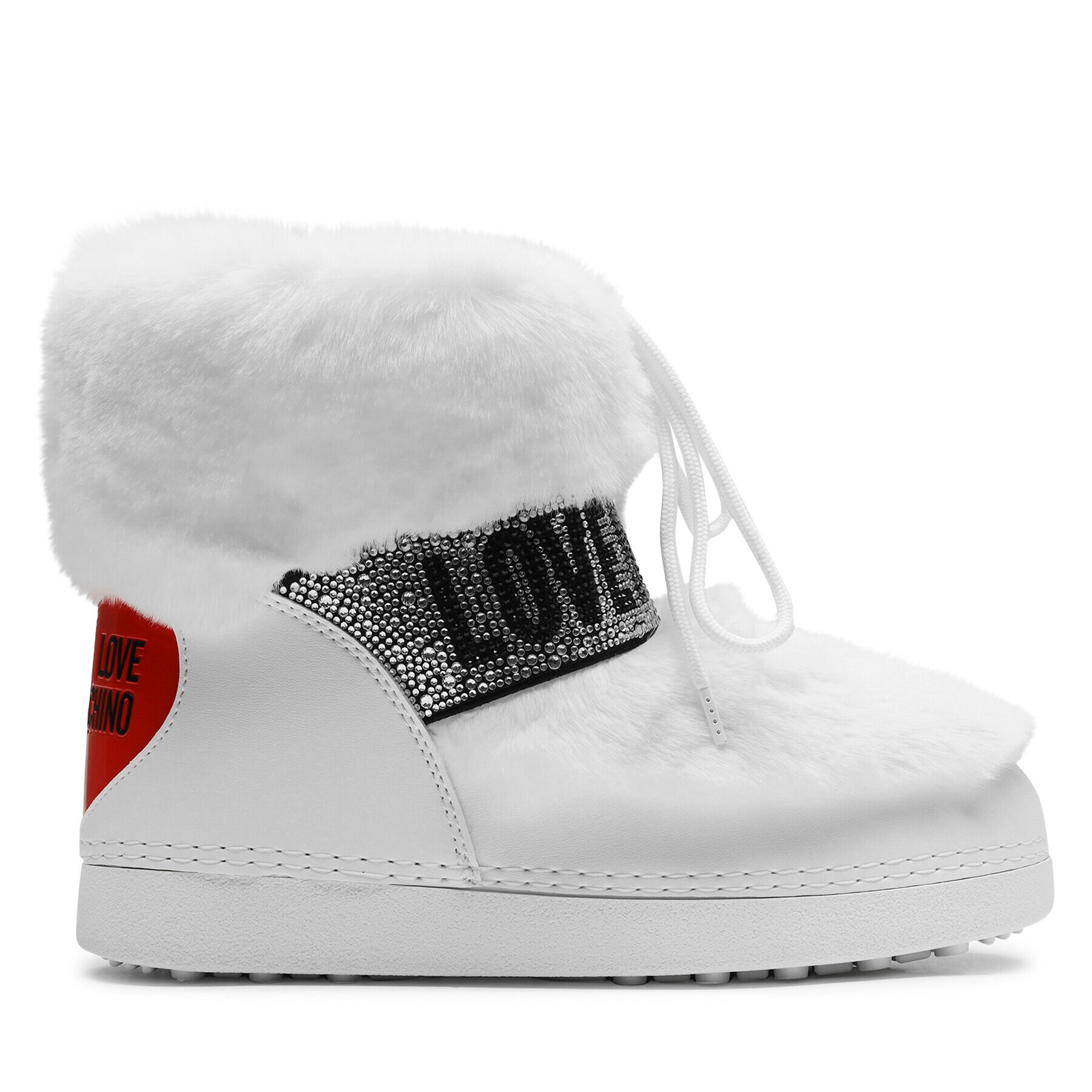 LOVE MOSCHINO Апрески JA24202G0HJW0100 Бял - Pepit.bg