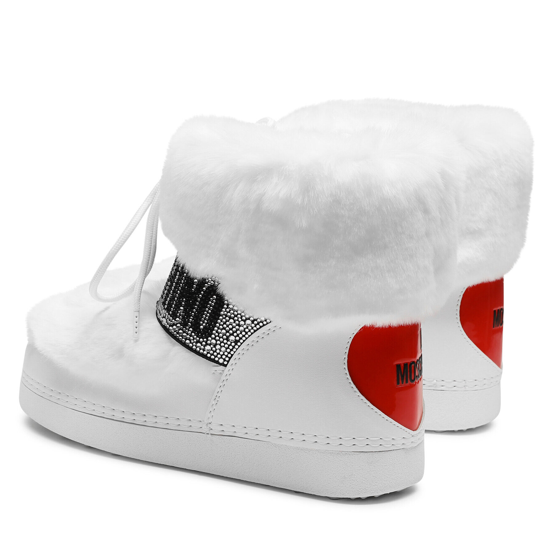 LOVE MOSCHINO Апрески JA24202G0HJW0100 Бял - Pepit.bg
