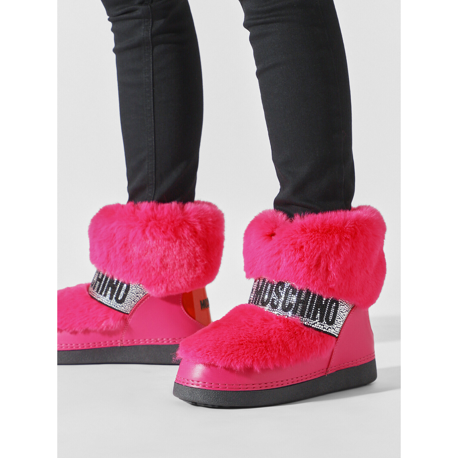 LOVE MOSCHINO Апрески JA24202G0HJW0604 Розов - Pepit.bg