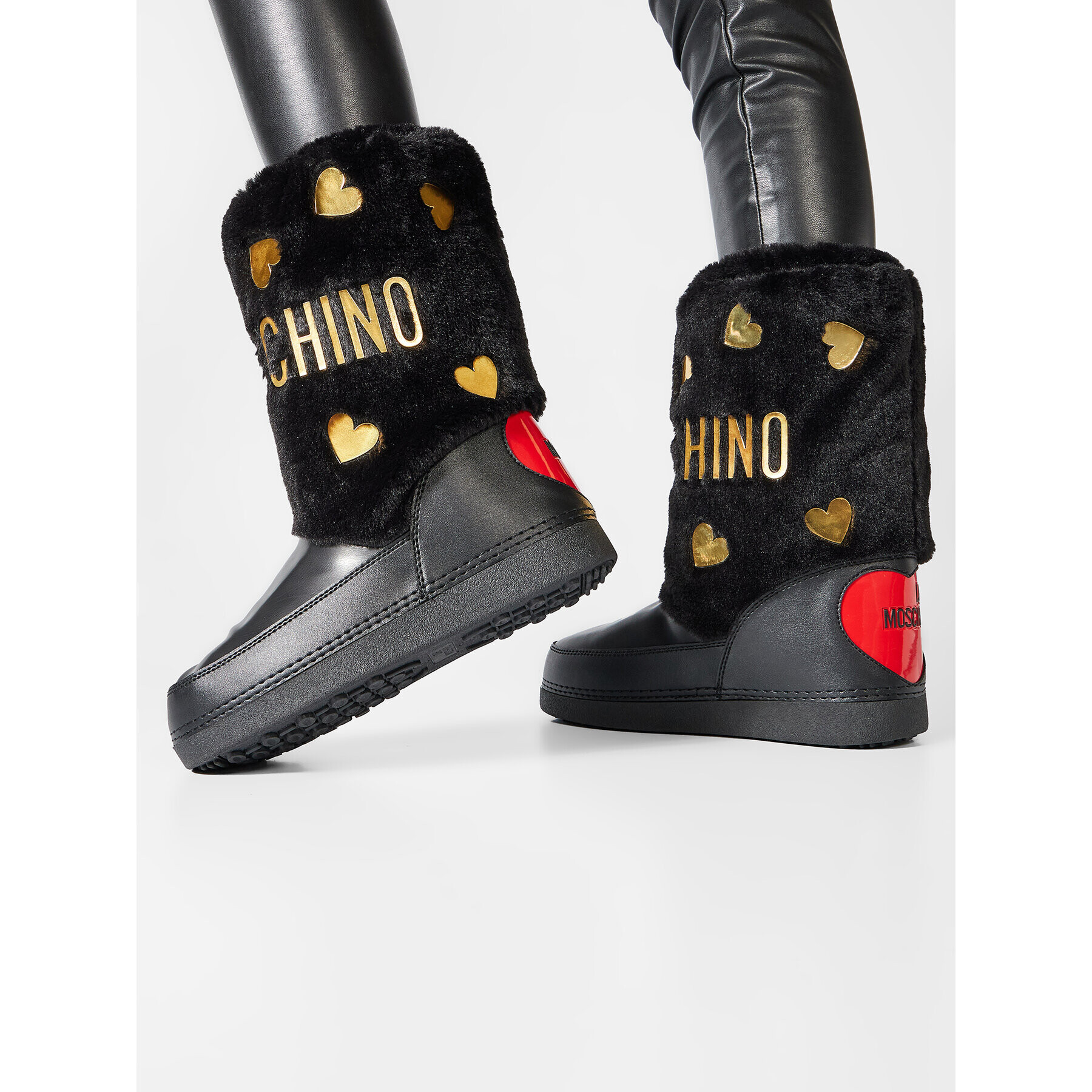 LOVE MOSCHINO Апрески JA24242G0DISO00A Черен - Pepit.bg