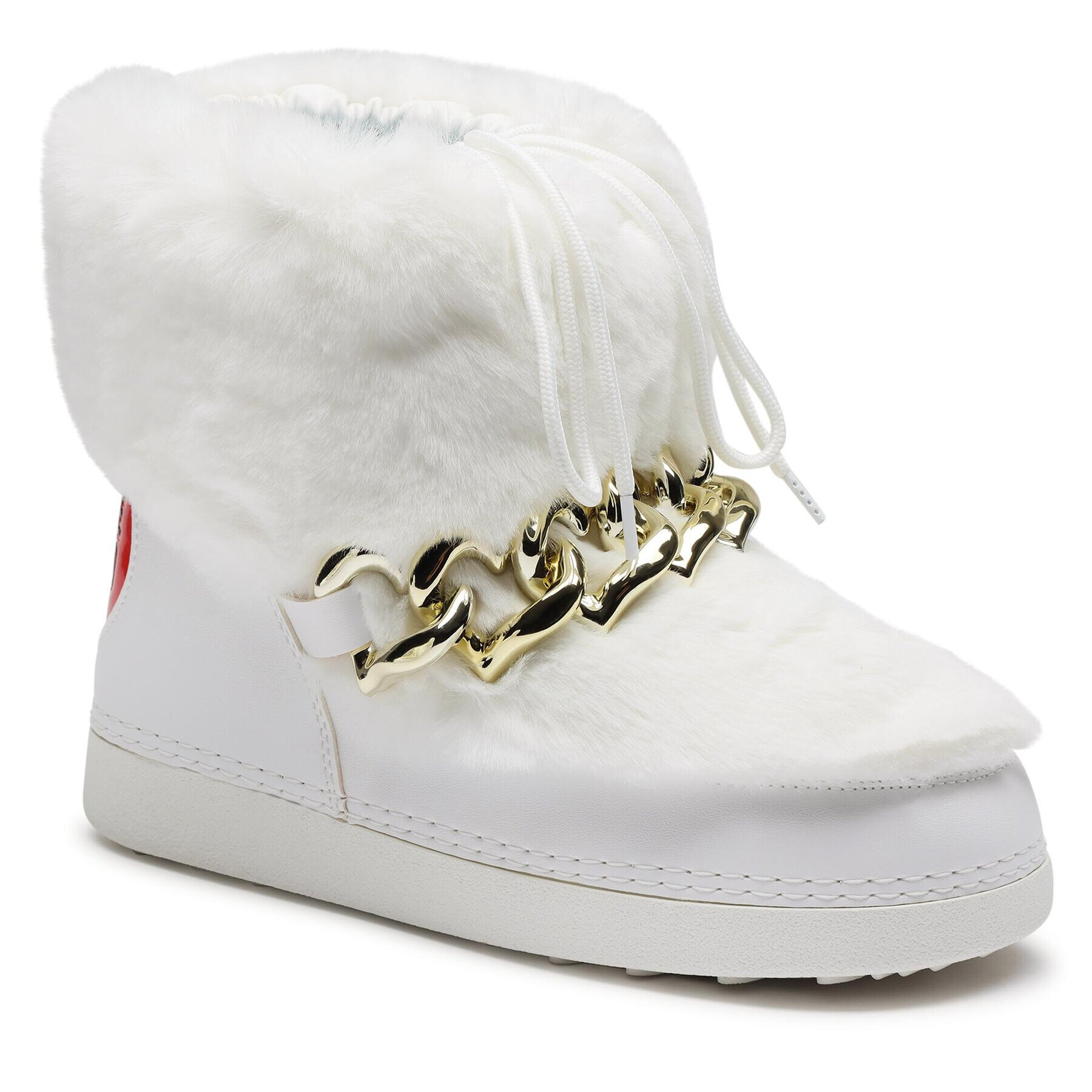 LOVE MOSCHINO Апрески JA24252G0HJW0100 Бял - Pepit.bg