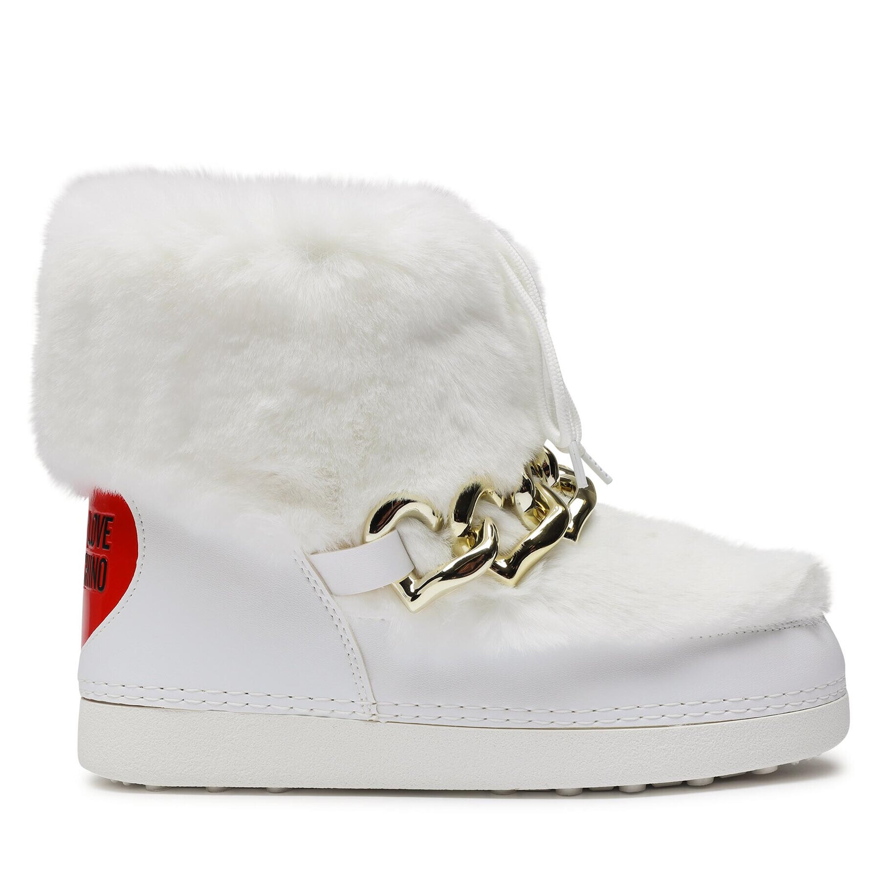 LOVE MOSCHINO Апрески JA24252G0HJW0100 Бял - Pepit.bg