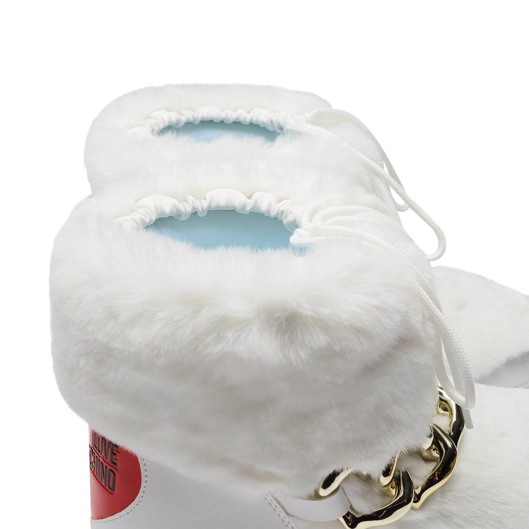 LOVE MOSCHINO Апрески JA24252G0HJW0100 Бял - Pepit.bg