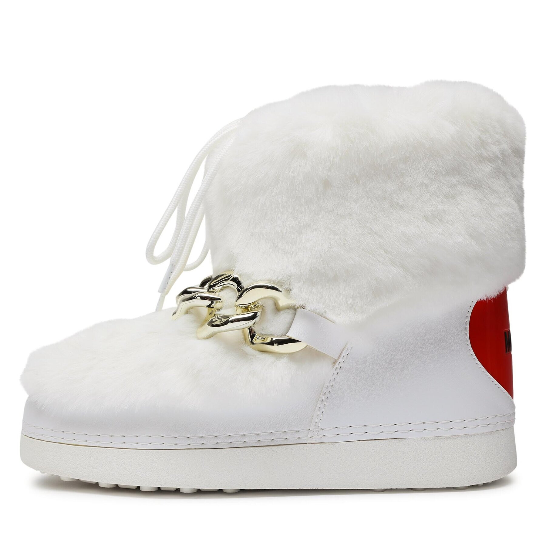 LOVE MOSCHINO Апрески JA24252G0HJW0100 Бял - Pepit.bg