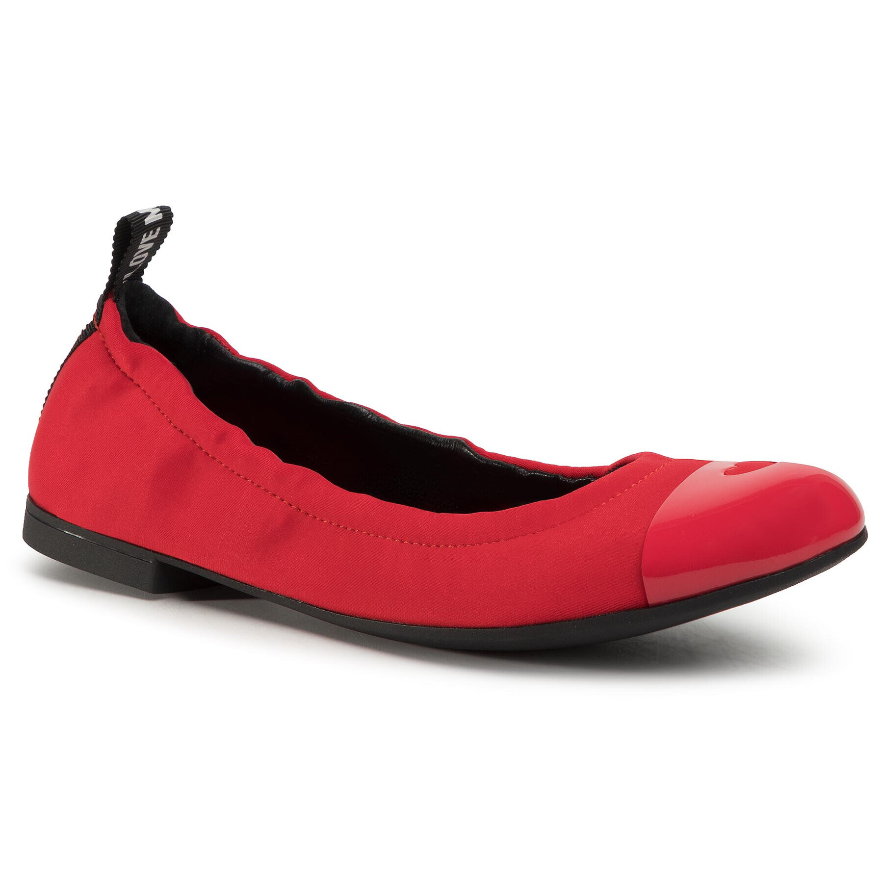 LOVE MOSCHINO Балеринки JA11010G1AIHL500 Червен - Pepit.bg