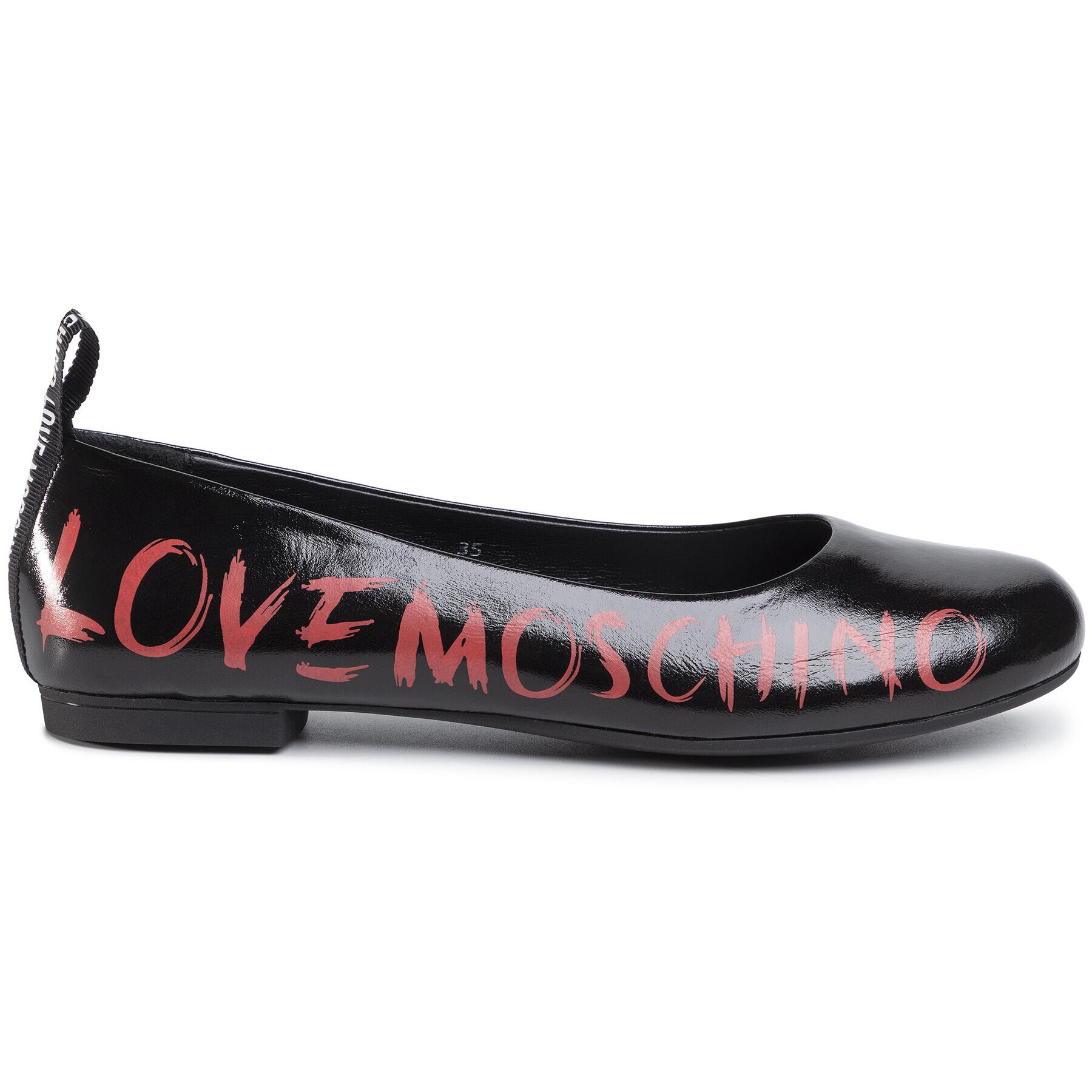 LOVE MOSCHINO Балеринки JA11051G1BIE0000 Черен - Pepit.bg