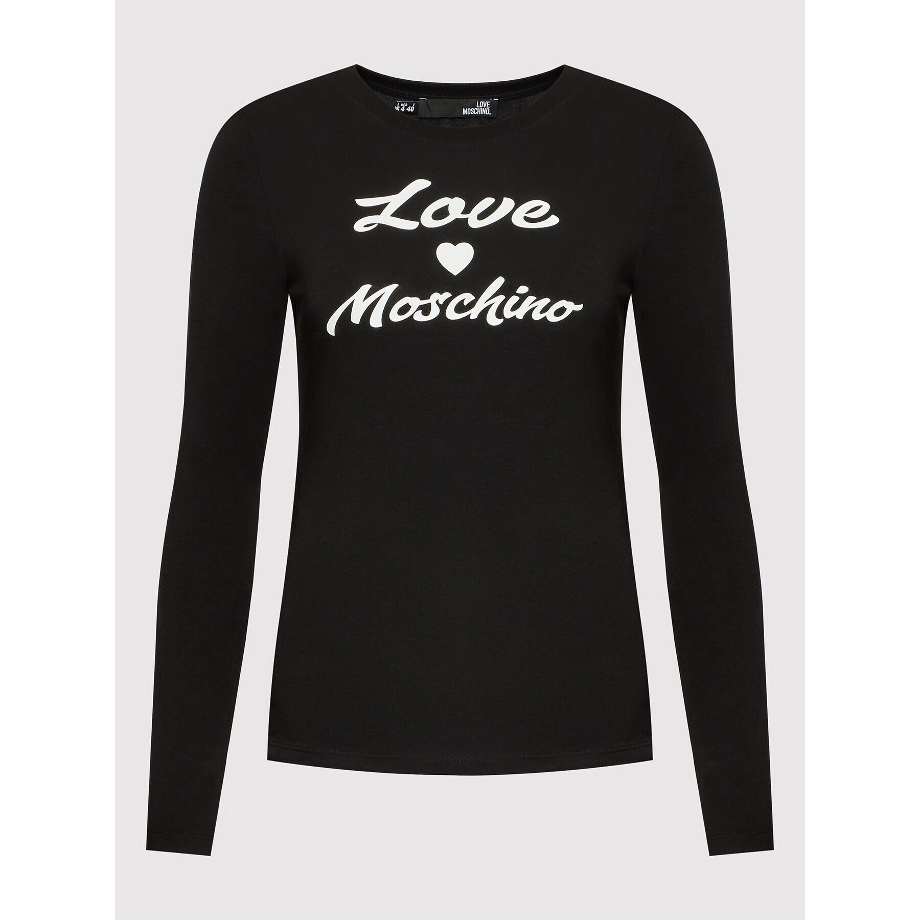 LOVE MOSCHINO Блуза W4G5231E 1951 Черен Slim Fit - Pepit.bg