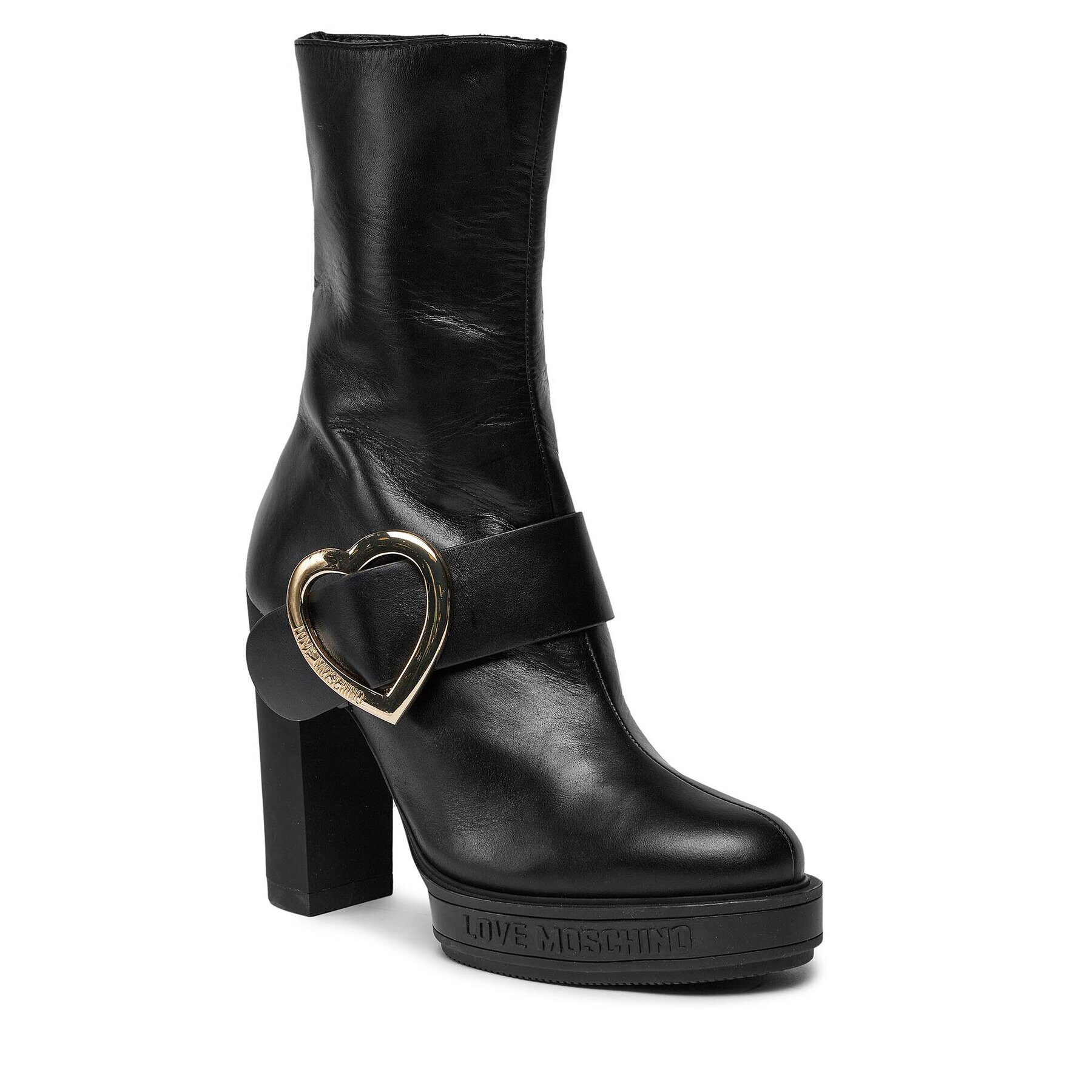 LOVE MOSCHINO Боти JA2118AG0HIA0000 Черен - Pepit.bg