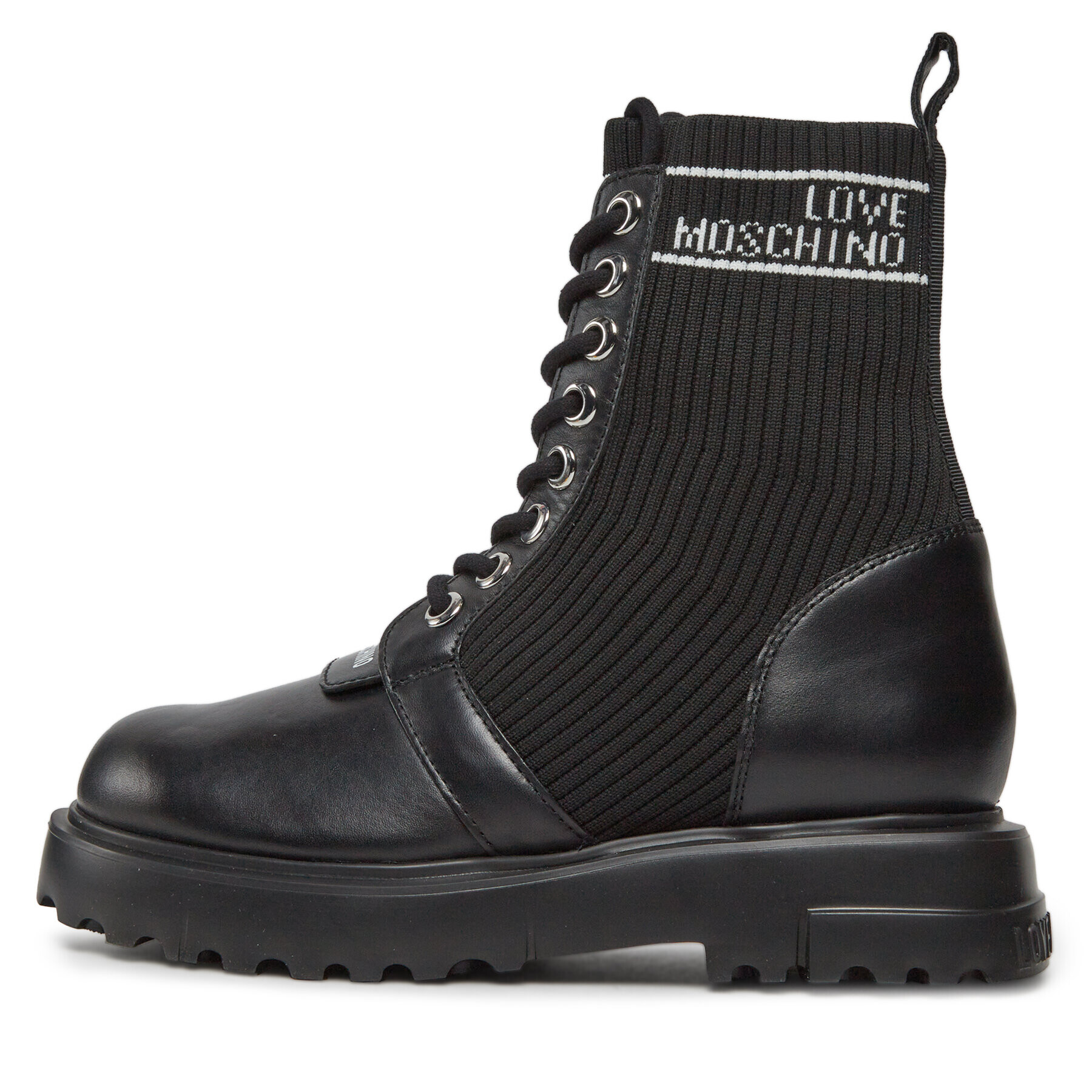 LOVE MOSCHINO Боти JA24324G0HIY600A Черен - Pepit.bg