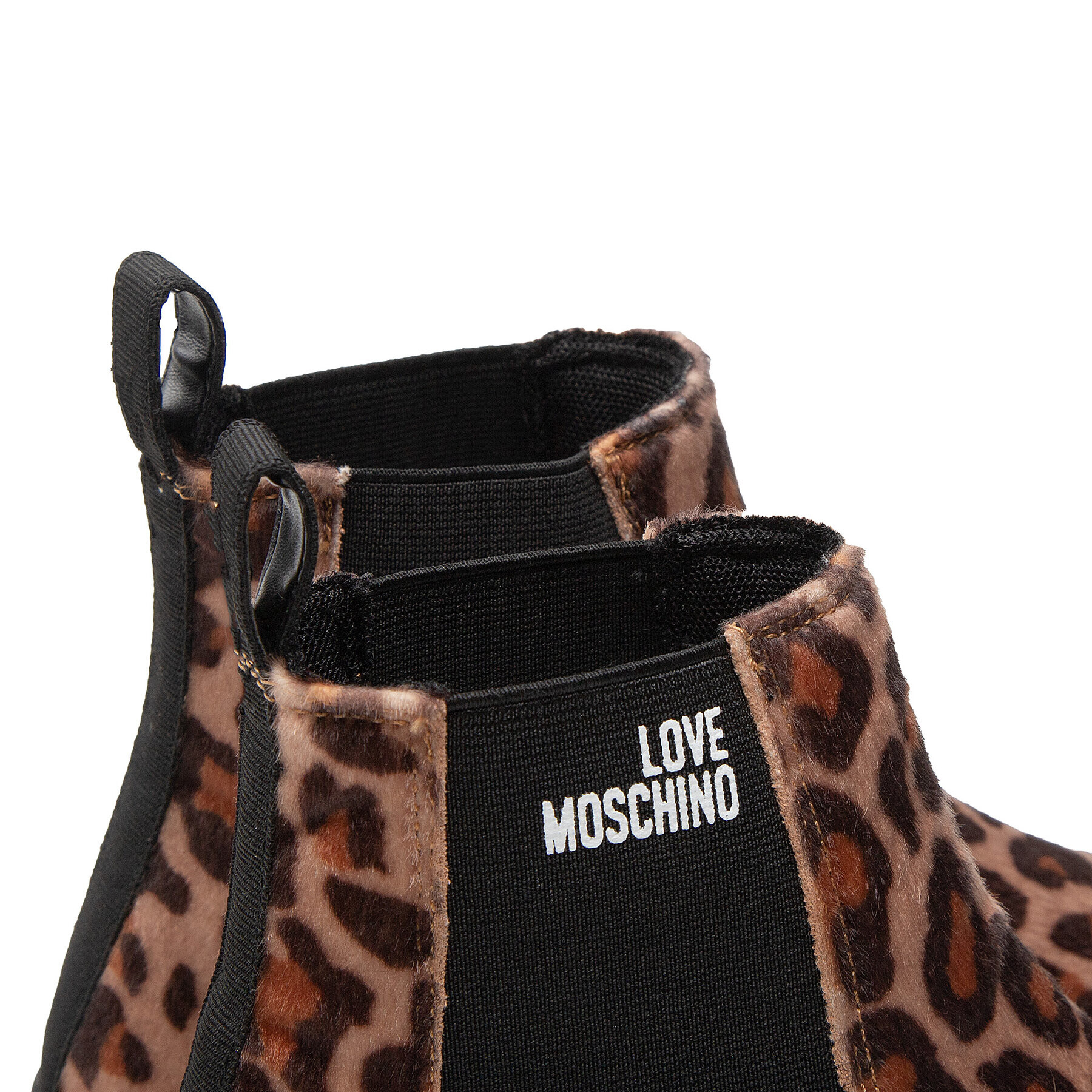 LOVE MOSCHINO Боти тип челси JA15655G1FIV0201 Кафяв - Pepit.bg