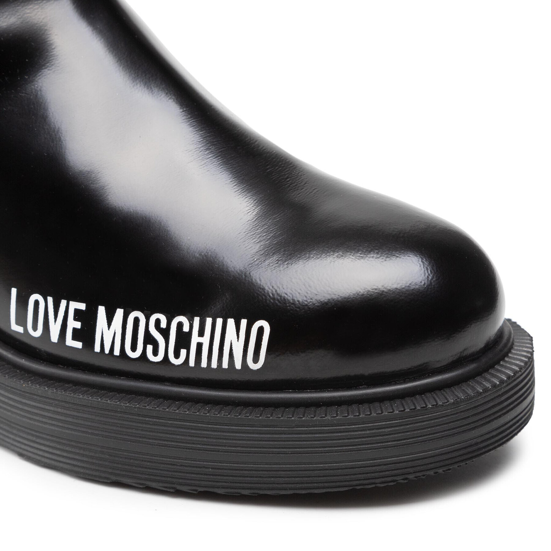 LOVE MOSCHINO Боти тип челси JA21124G1FIB0000 Черен - Pepit.bg