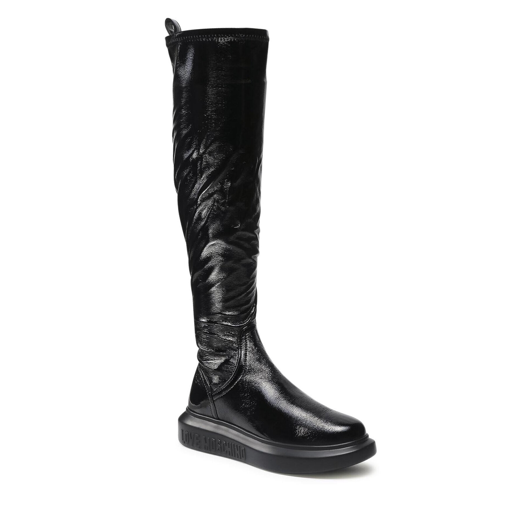 LOVE MOSCHINO Ботуши JA15194G1DIEZ000 Черен - Pepit.bg
