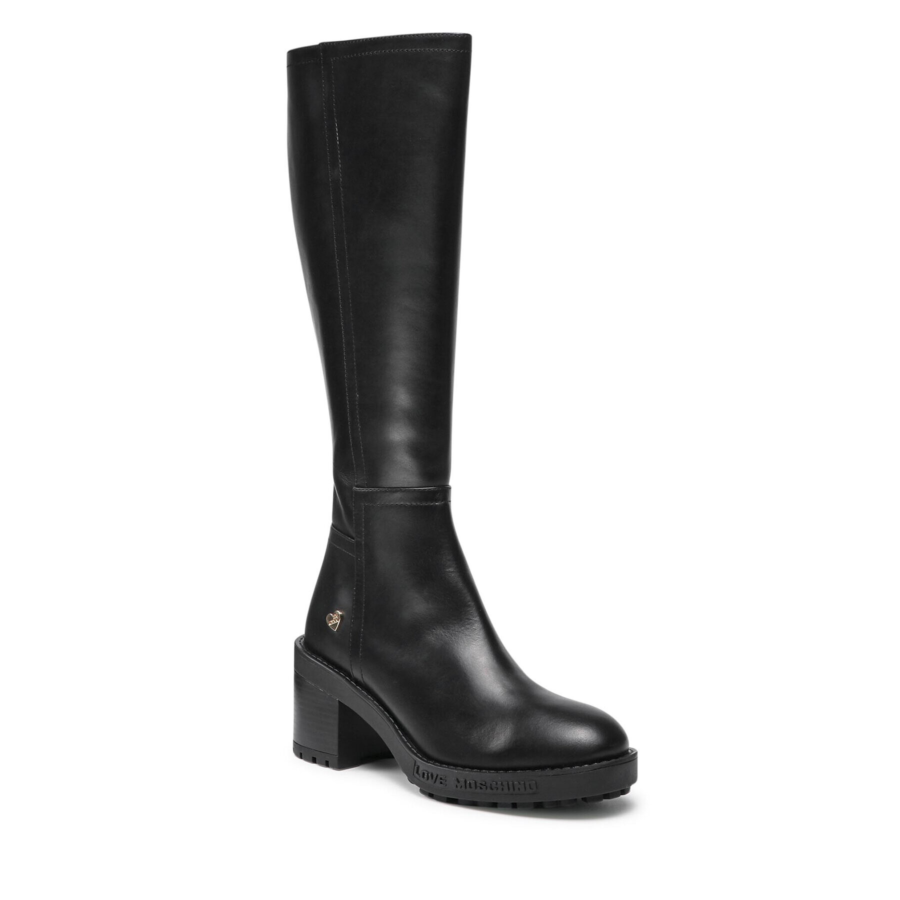 LOVE MOSCHINO Ботуши JA26057G0DIA0000 Черен - Pepit.bg