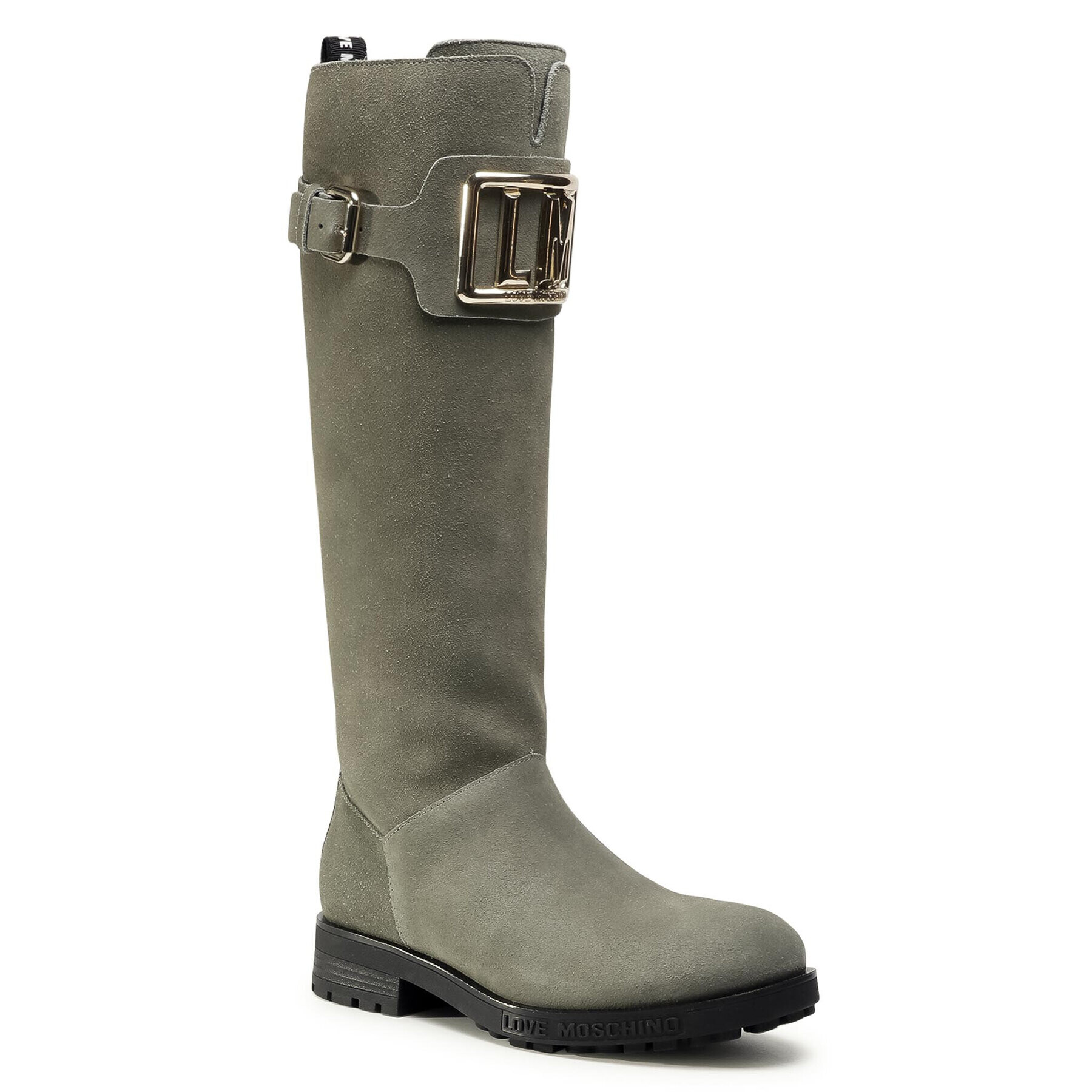 LOVE MOSCHINO Ботуши JA26064G0BJL0852 Зелен - Pepit.bg