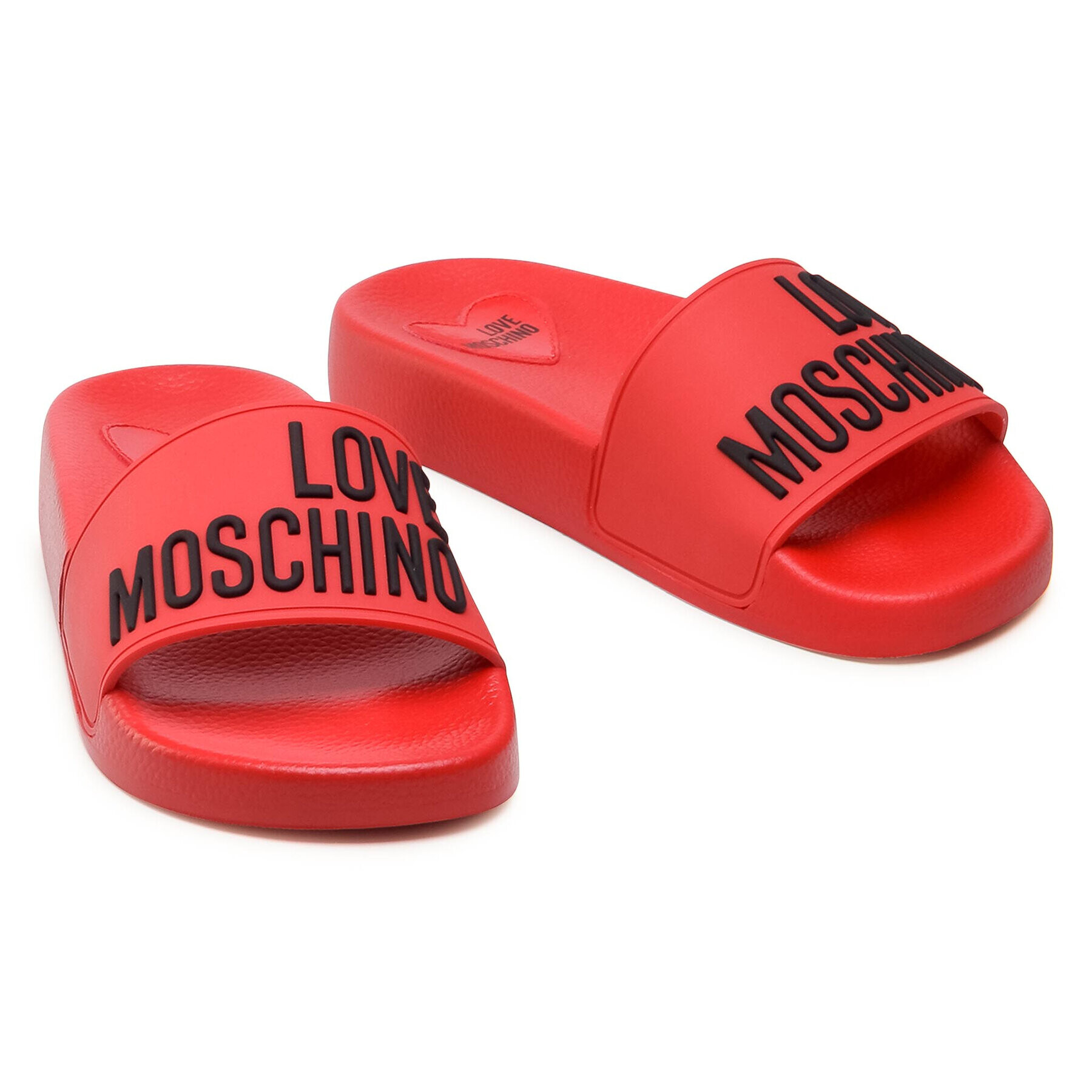 LOVE MOSCHINO Чехли JA28052G1CI14500 Червен - Pepit.bg