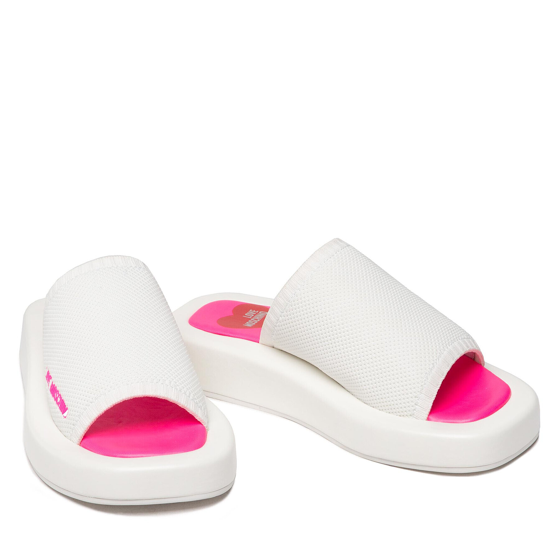 LOVE MOSCHINO Чехли JA28243G0EIZN100 Бял - Pepit.bg