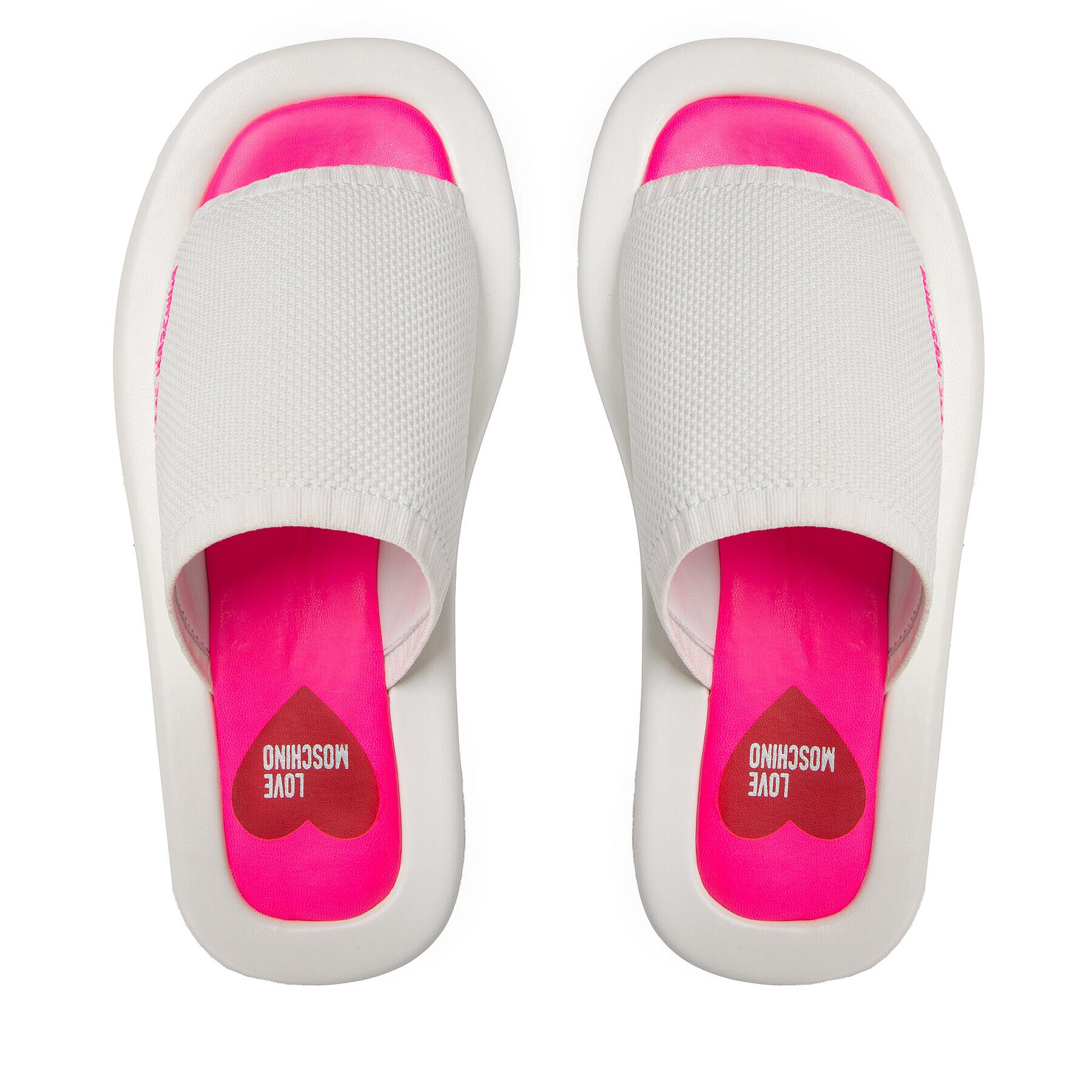 LOVE MOSCHINO Чехли JA28243G0EIZN100 Бял - Pepit.bg