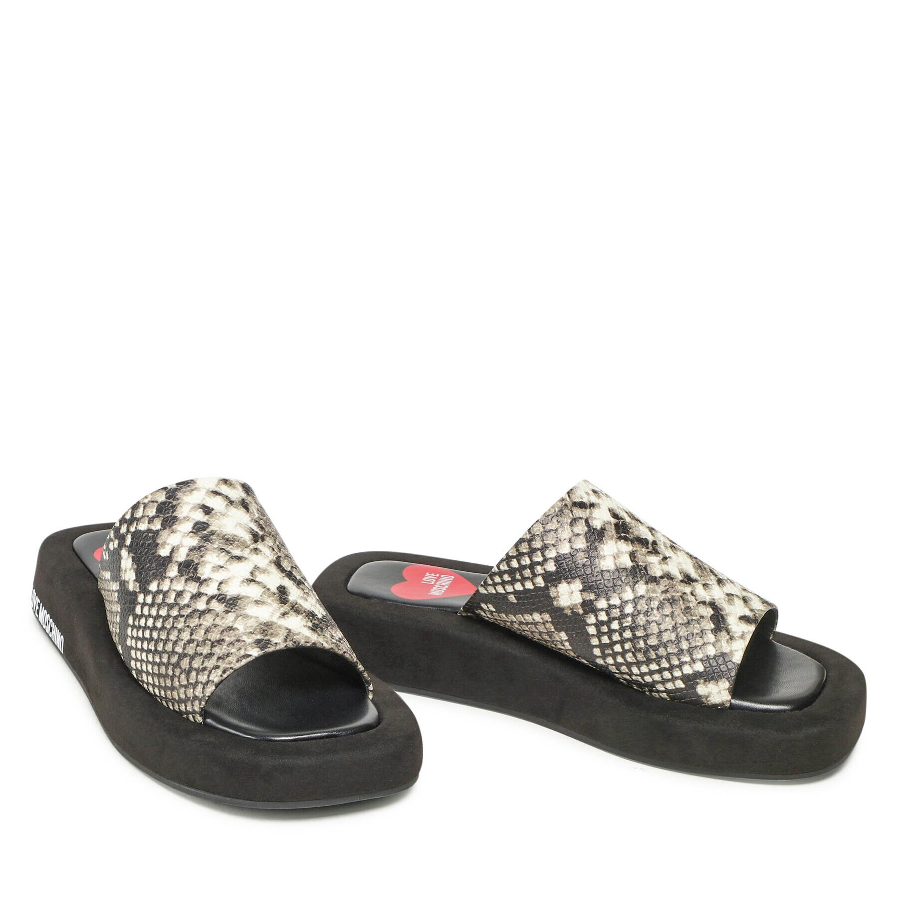 LOVE MOSCHINO Чехли JA28263G0EJC0954 Сив - Pepit.bg