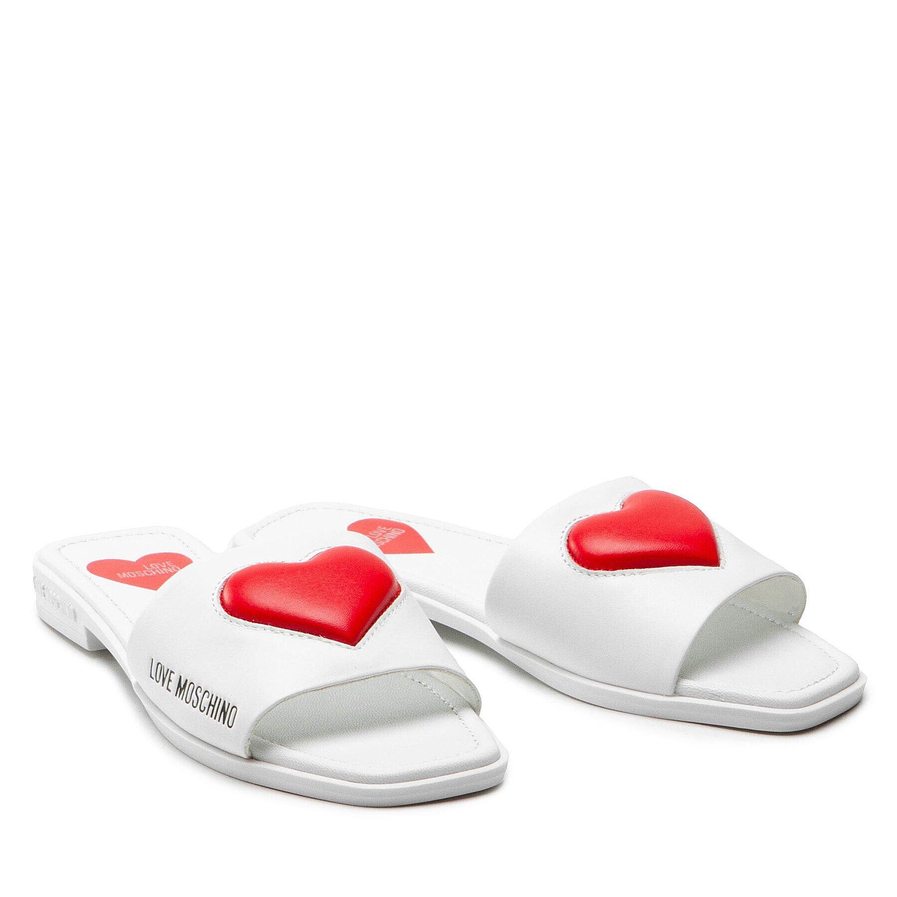 LOVE MOSCHINO Чехли JA28352G0EIA0100 Бял - Pepit.bg