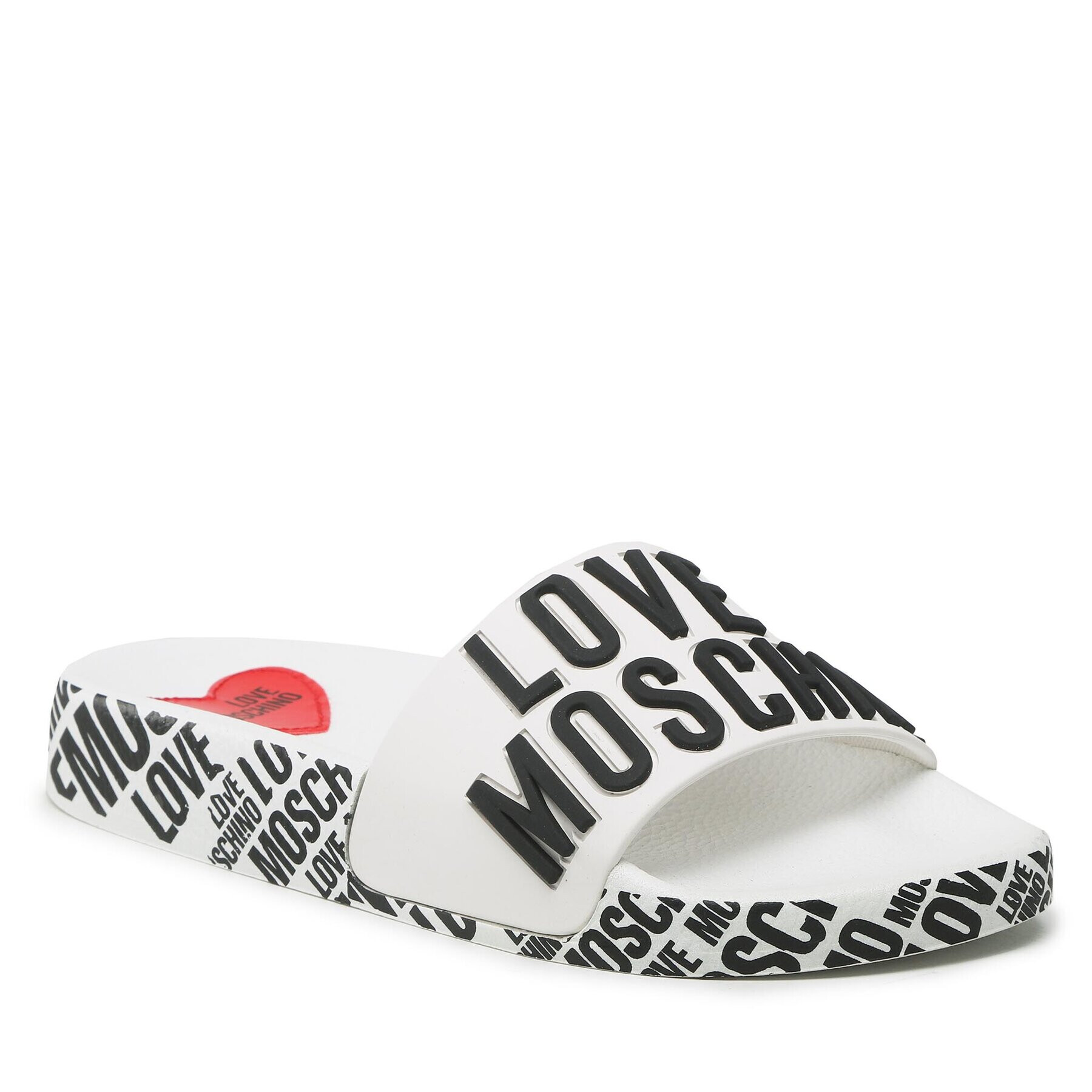 LOVE MOSCHINO Чехли JA28112G1GI17100 Бял - Pepit.bg