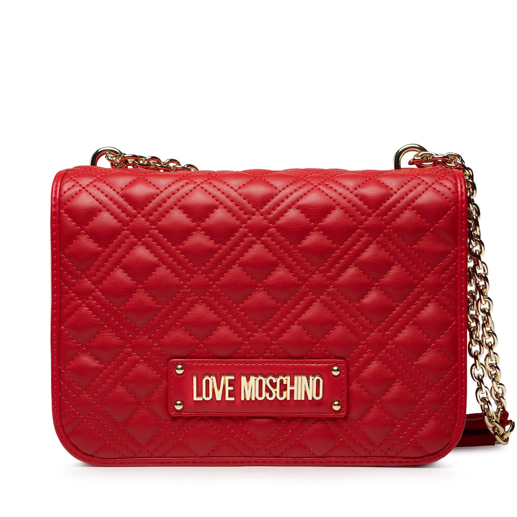 LOVE MOSCHINO Дамска чанта JC4000PP1ELA0500 Червен - Pepit.bg