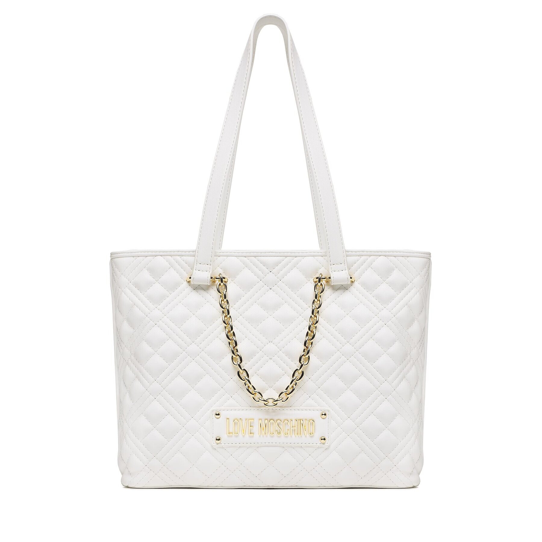 LOVE MOSCHINO Дамска чанта JC4004PP1GLA0120 Бял - Pepit.bg