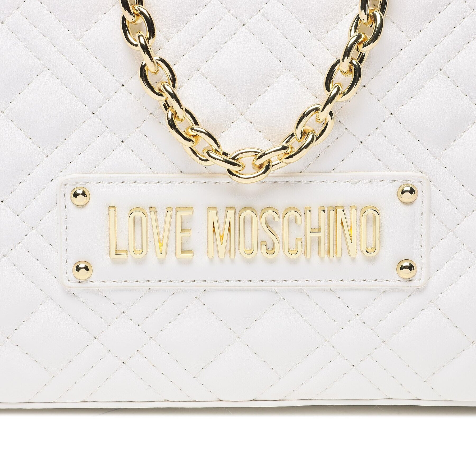 LOVE MOSCHINO Дамска чанта JC4004PP1GLA0120 Бял - Pepit.bg
