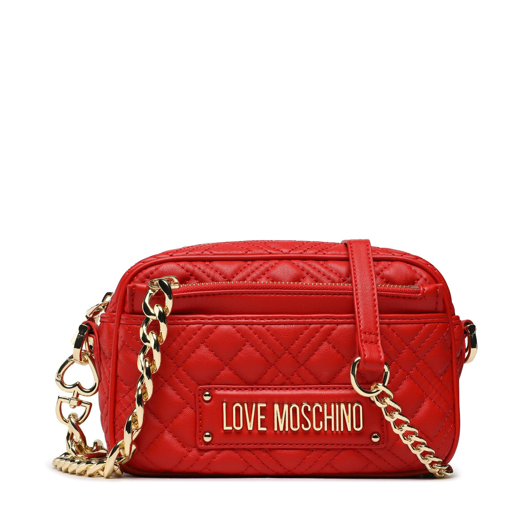 LOVE MOSCHINO Дамска чанта JC4017PP1GLA0500 Червен - Pepit.bg