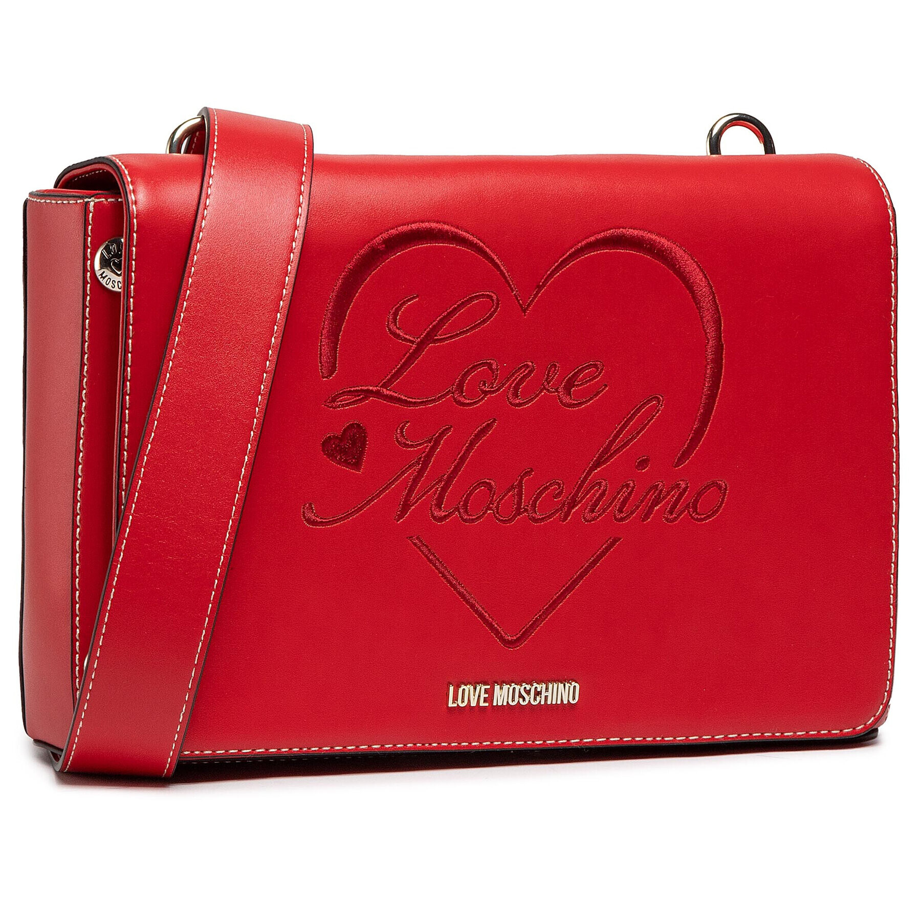 LOVE MOSCHINO Дамска чанта JC4021PP1BLC0500 Червен - Pepit.bg