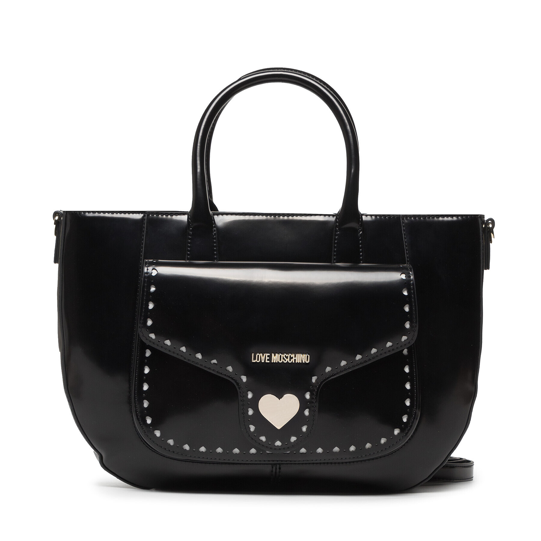 LOVE MOSCHINO Дамска чанта JC4030PP1ELF100A Черен - Pepit.bg