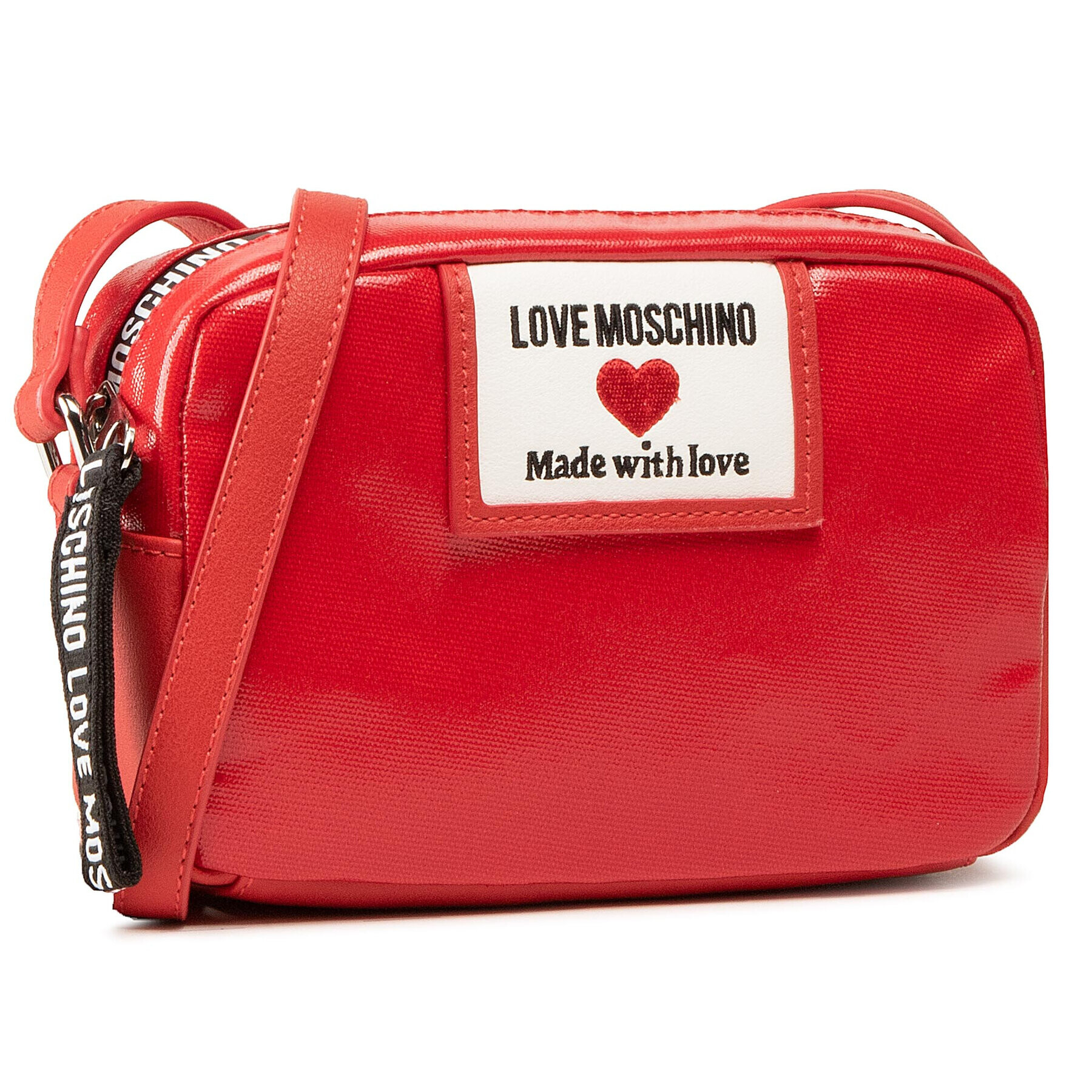 LOVE MOSCHINO Дамска чанта JC4033PP1CLC150A Червен - Pepit.bg