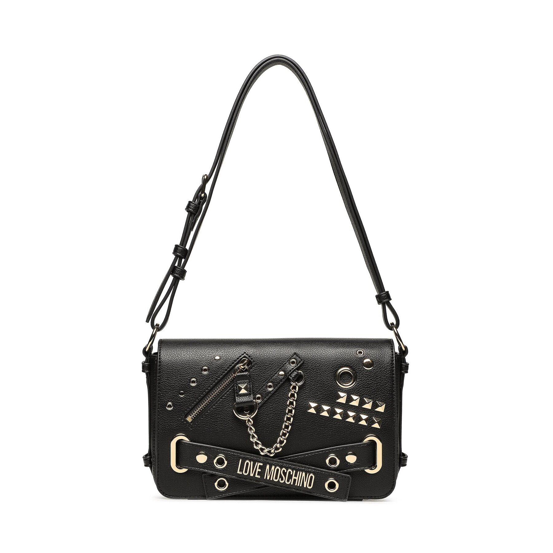 LOVE MOSCHINO Дамска чанта JC4035PP1HLO0000 Черен - Pepit.bg